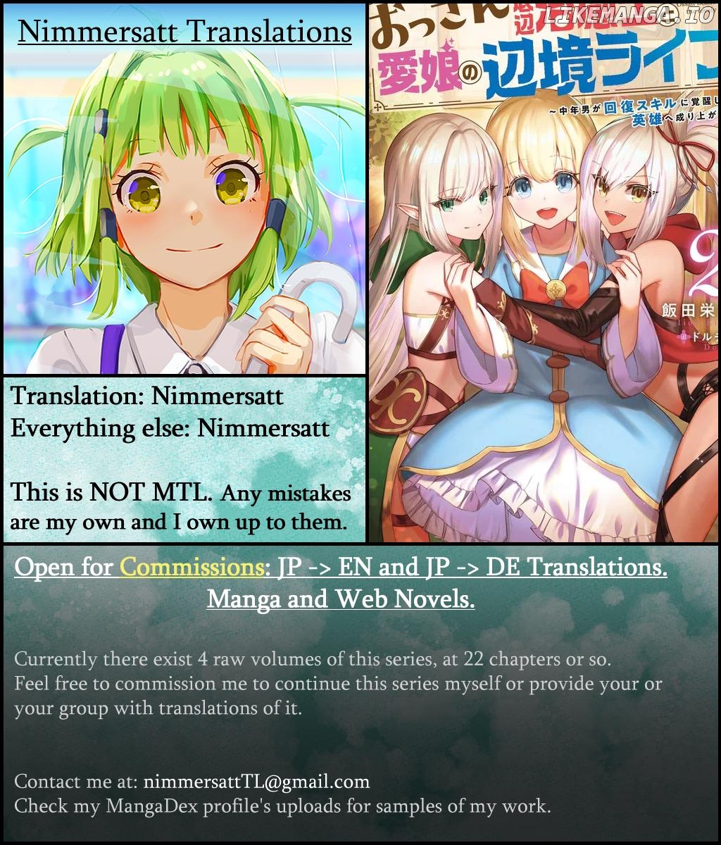 The Frontier Life of the Low-Class Ossan Healer and His Beloved Daughter Chapter 1 - page 36