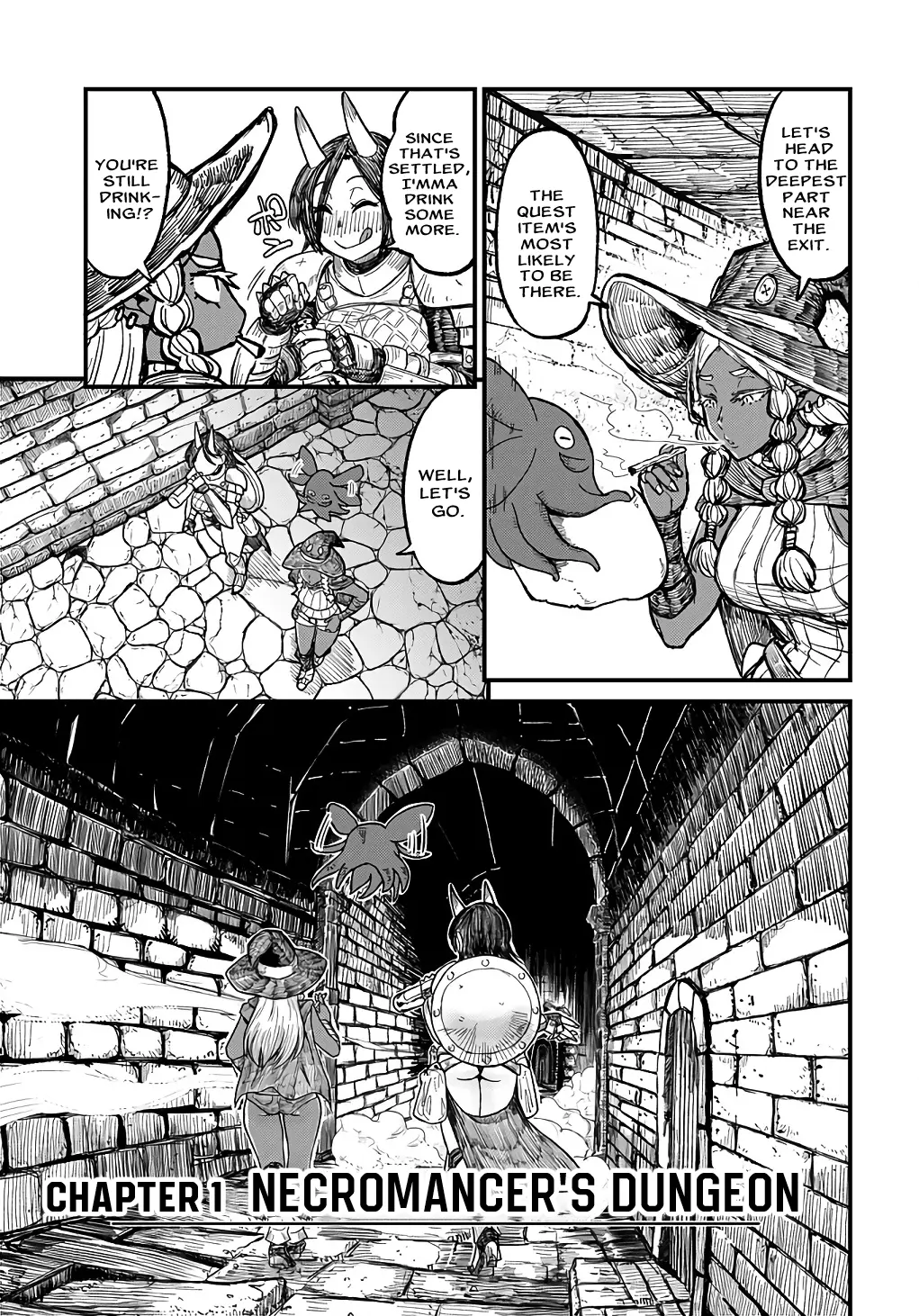 Sake No Tabako No Hiyatoi Dungeon Chapter 1 - page 5