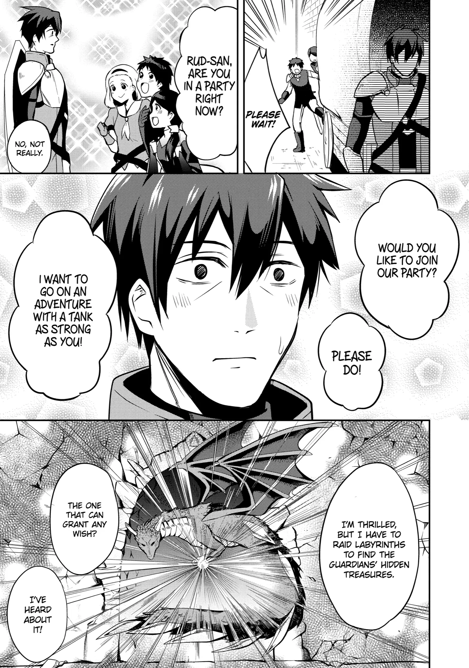 The Strongest Tank's Labyrinth Raids -A Tank with a Rare 9999 Resistance Skill Got Kicked from the Hero's Party- Chapter 1 - page 63