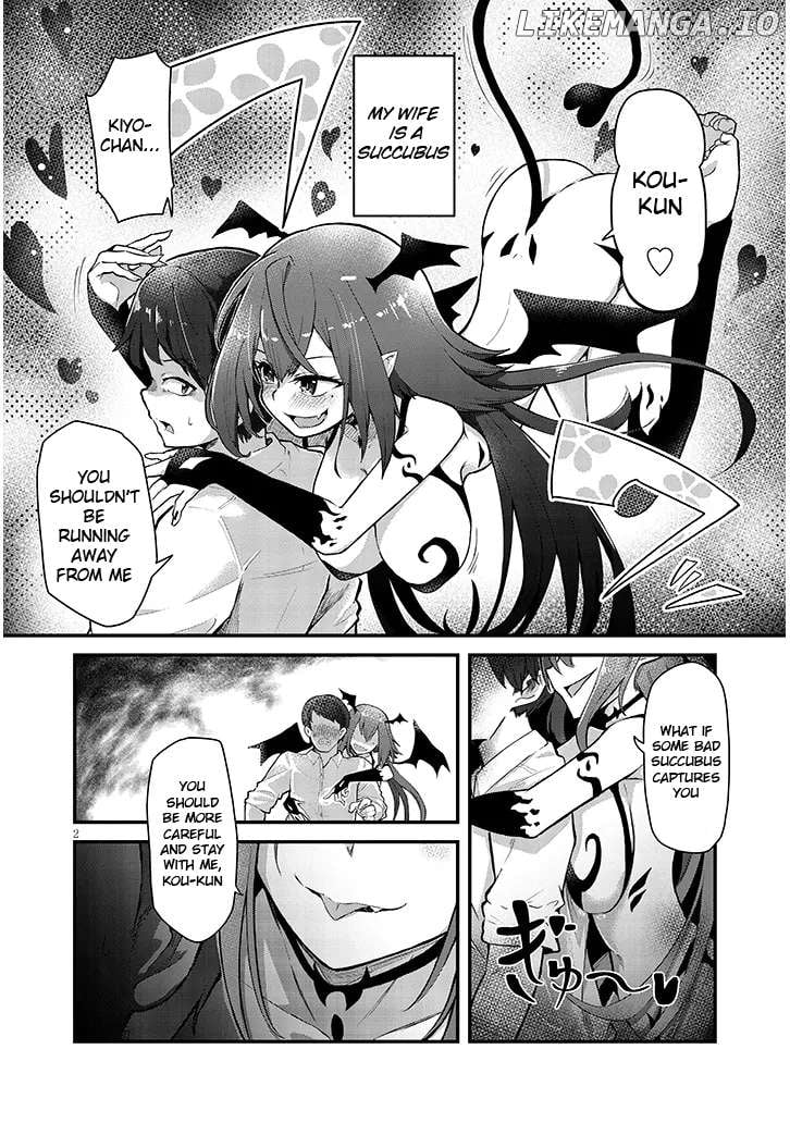 Succubus na Kimi wa Otto wo Otosenai Chapter 1 - page 2