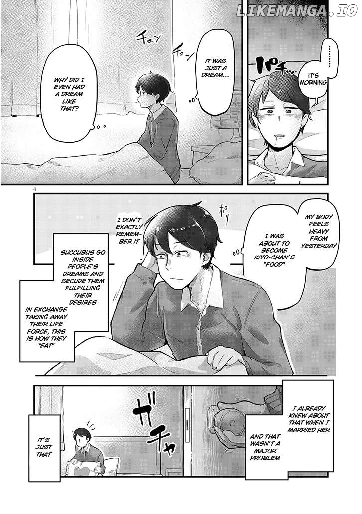 Succubus na Kimi wa Otto wo Otosenai Chapter 1 - page 4