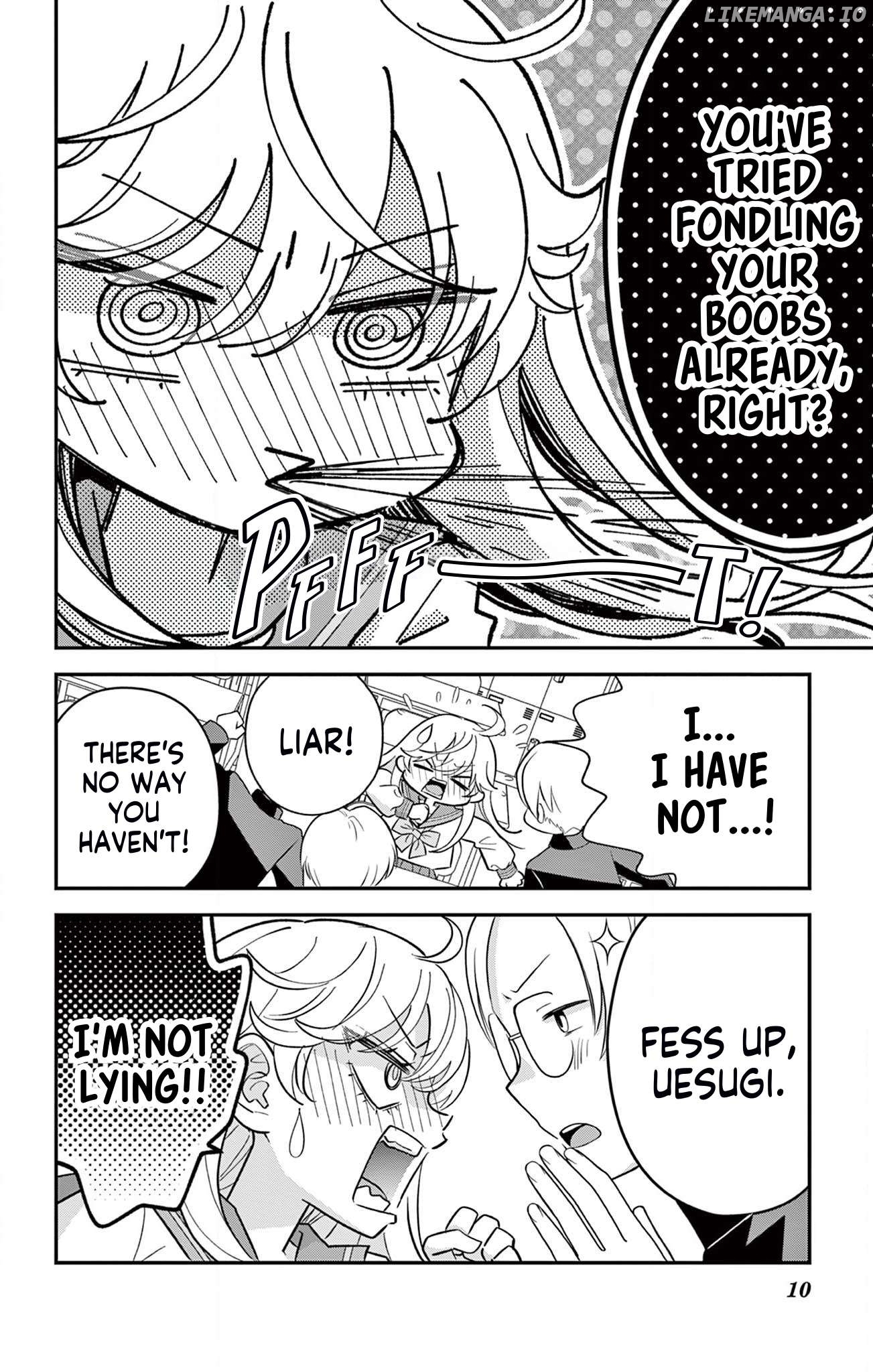 Uesugi-kun wa Onnanoko wo Yametai Chapter 4 - page 10