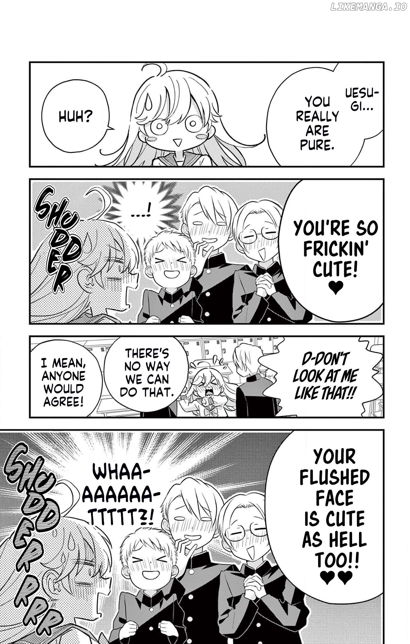 Uesugi-kun wa Onnanoko wo Yametai Chapter 4 - page 13