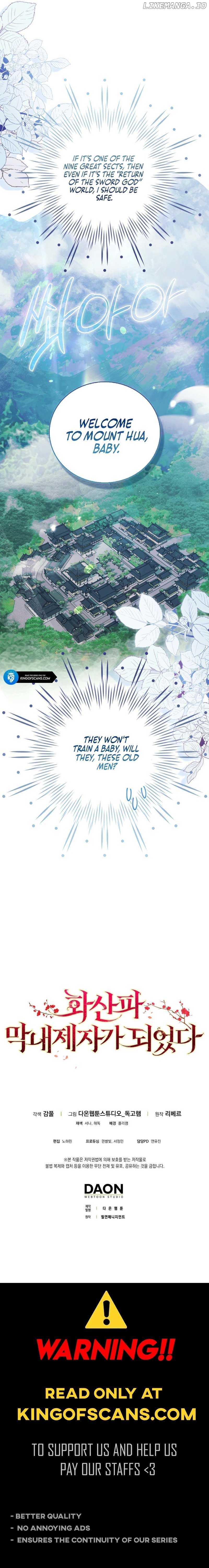 I Became The Youngest Disciple of The Mount Hua Sect Chapter 1 - page 20