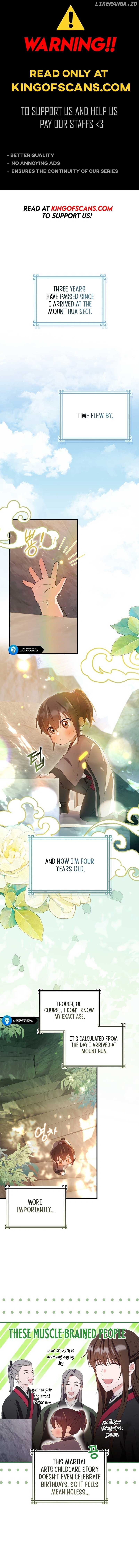 I Became The Youngest Disciple of The Mount Hua Sect Chapter 4 - page 1