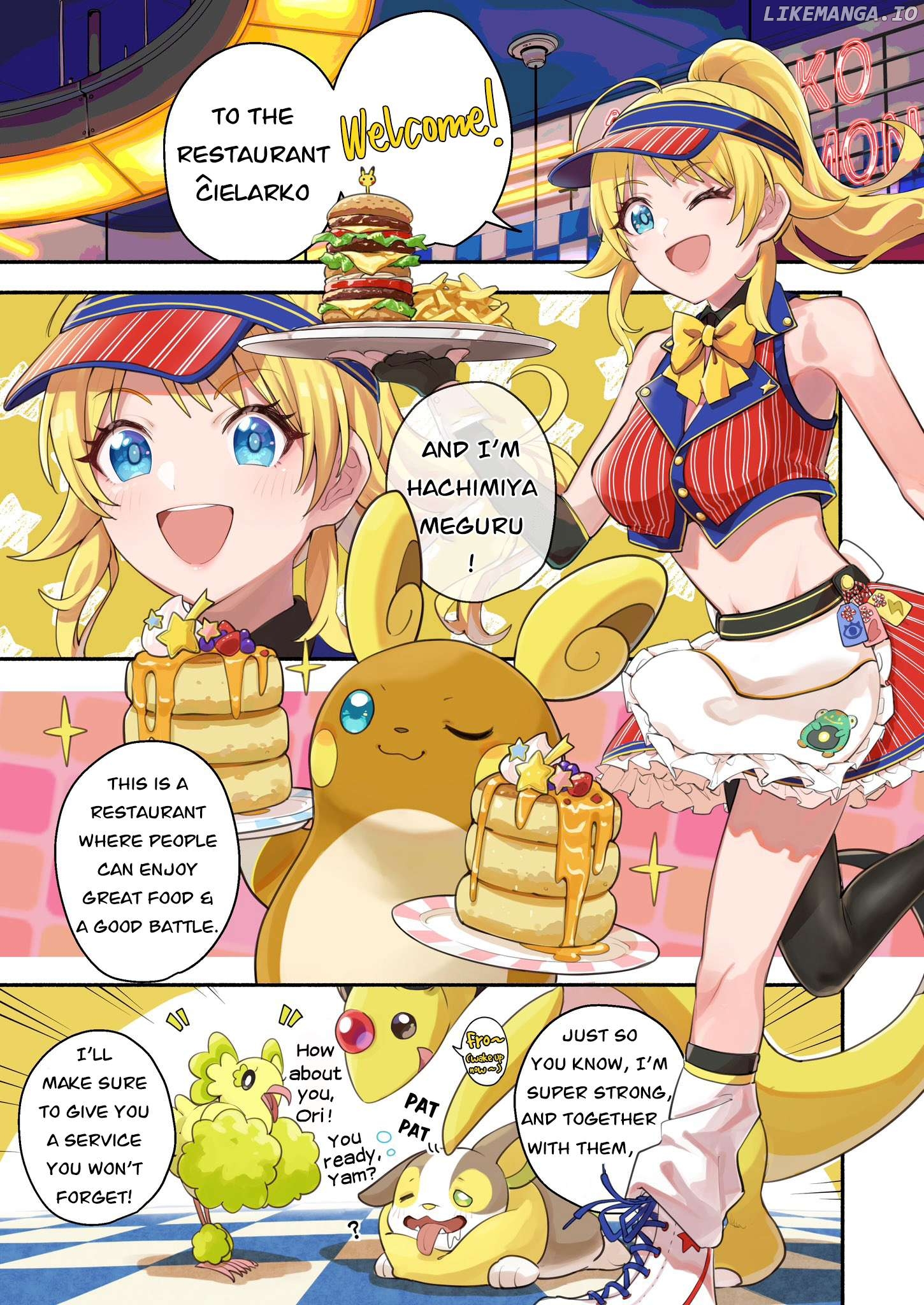 Pokemon X THE iDOLM@STER Chapter 3.2 - page 1