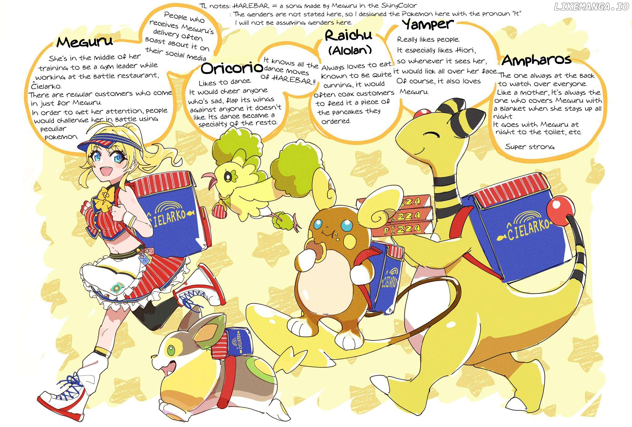 Pokemon X THE iDOLM@STER Chapter 3.2 - page 6
