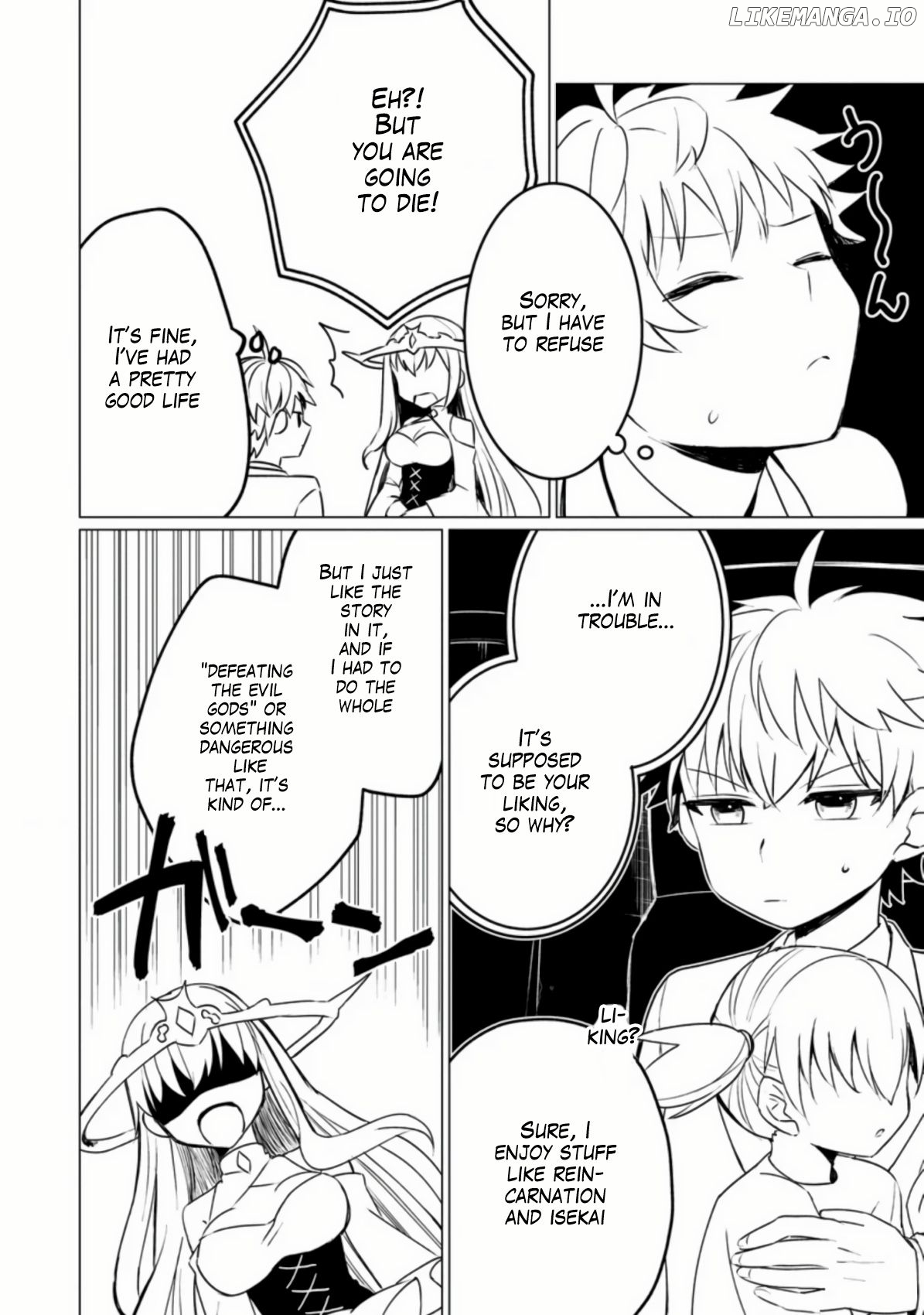 Tensei Saki ga Zannen Ouji Datta Ken: Ima wa Fukkin 1-kai mo Dekinai kedo Yasete Isekai Sukuimasu Chapter 1.2 - page 7