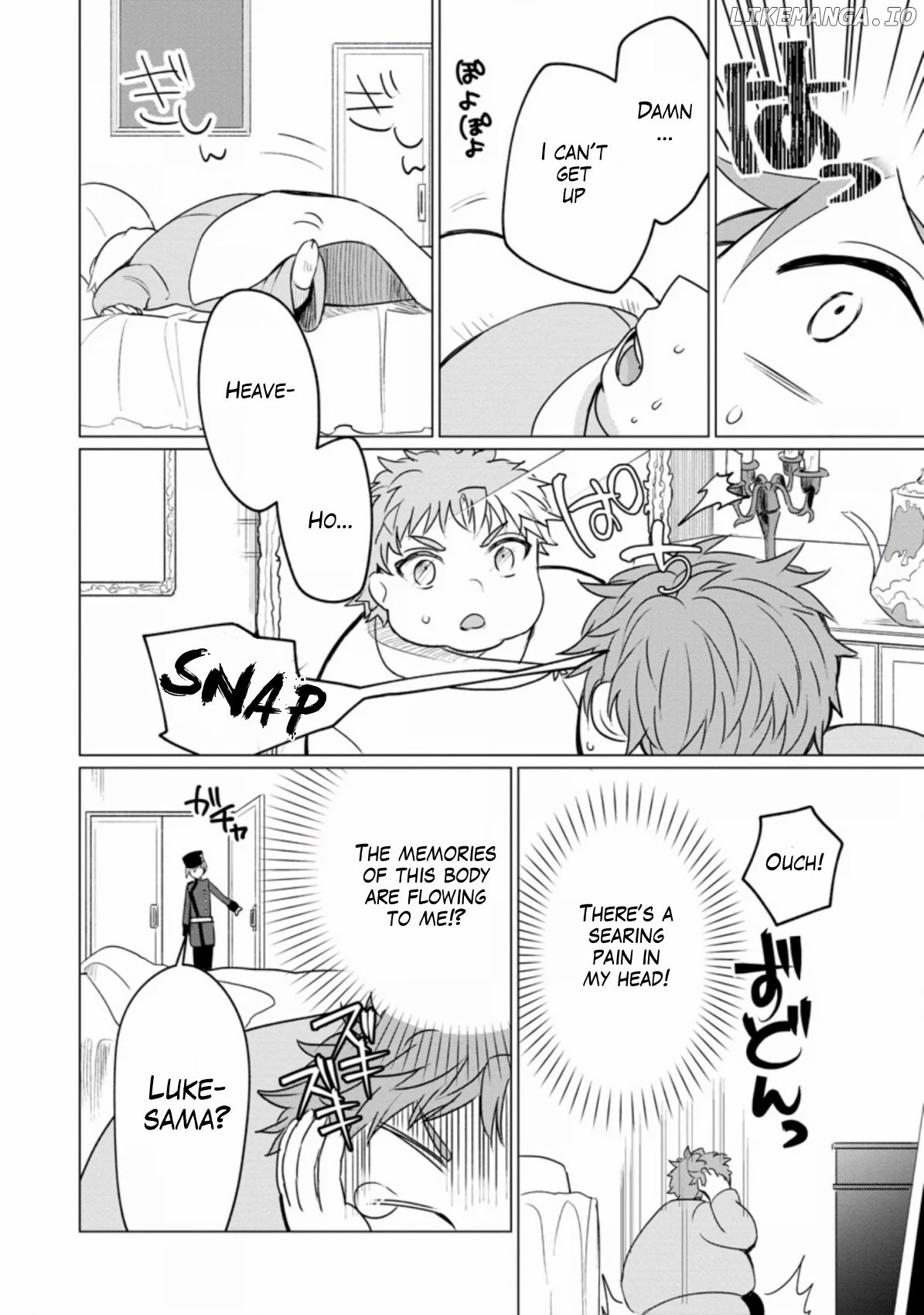 Tensei Saki ga Zannen Ouji Datta Ken: Ima wa Fukkin 1-kai mo Dekinai kedo Yasete Isekai Sukuimasu Chapter 1.3 - page 6