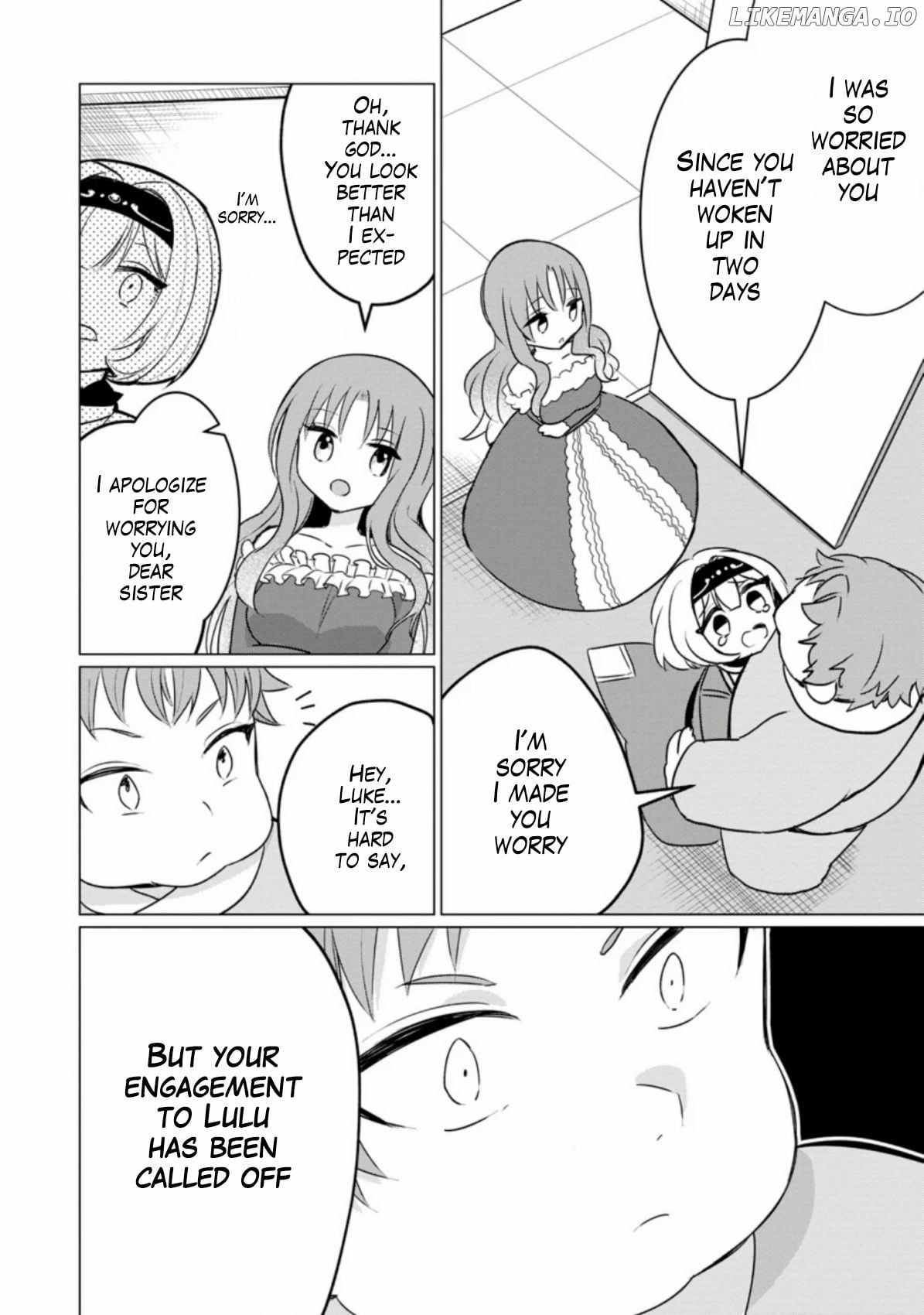 Tensei Saki ga Zannen Ouji Datta Ken: Ima wa Fukkin 1-kai mo Dekinai kedo Yasete Isekai Sukuimasu Chapter 2.2 - page 4