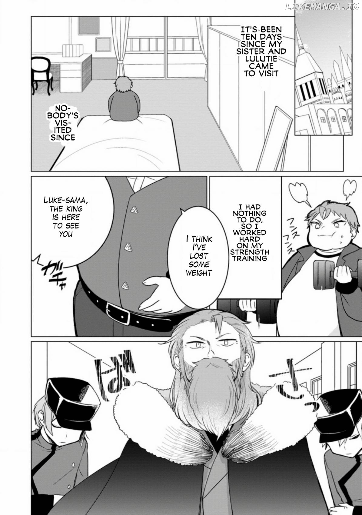 Tensei Saki ga Zannen Ouji Datta Ken: Ima wa Fukkin 1-kai mo Dekinai kedo Yasete Isekai Sukuimasu Chapter 2.3 - page 4