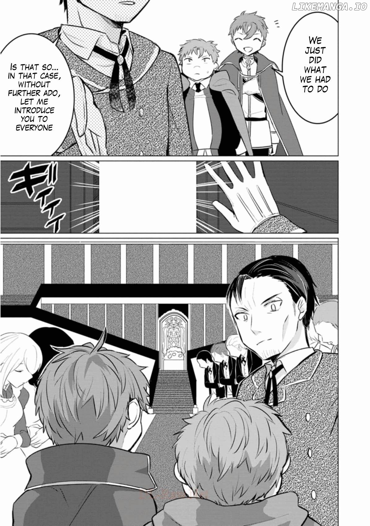 Tensei Saki ga Zannen Ouji Datta Ken: Ima wa Fukkin 1-kai mo Dekinai kedo Yasete Isekai Sukuimasu Chapter 5 - page 20