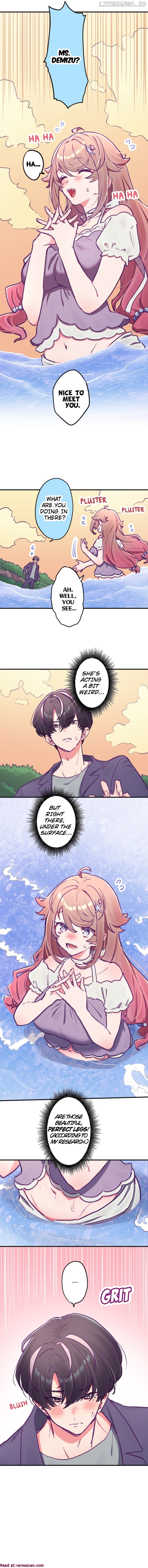 Mermaid Matches With a Leg Loving Guy?! Chapter 1 - page 6