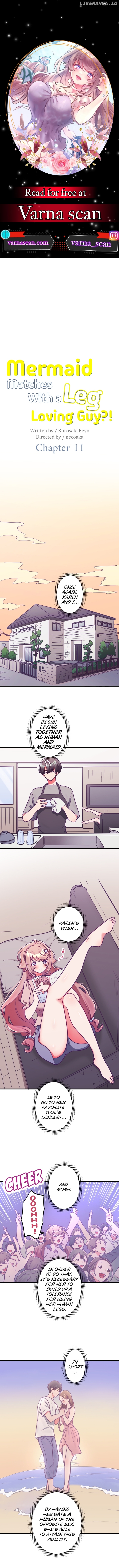 Mermaid Matches With a Leg Loving Guy?! Chapter 11 - page 1