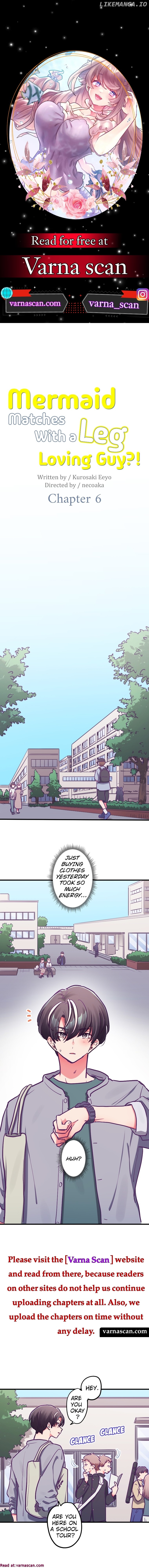 Mermaid Matches With a Leg Loving Guy?! Chapter 6 - page 1