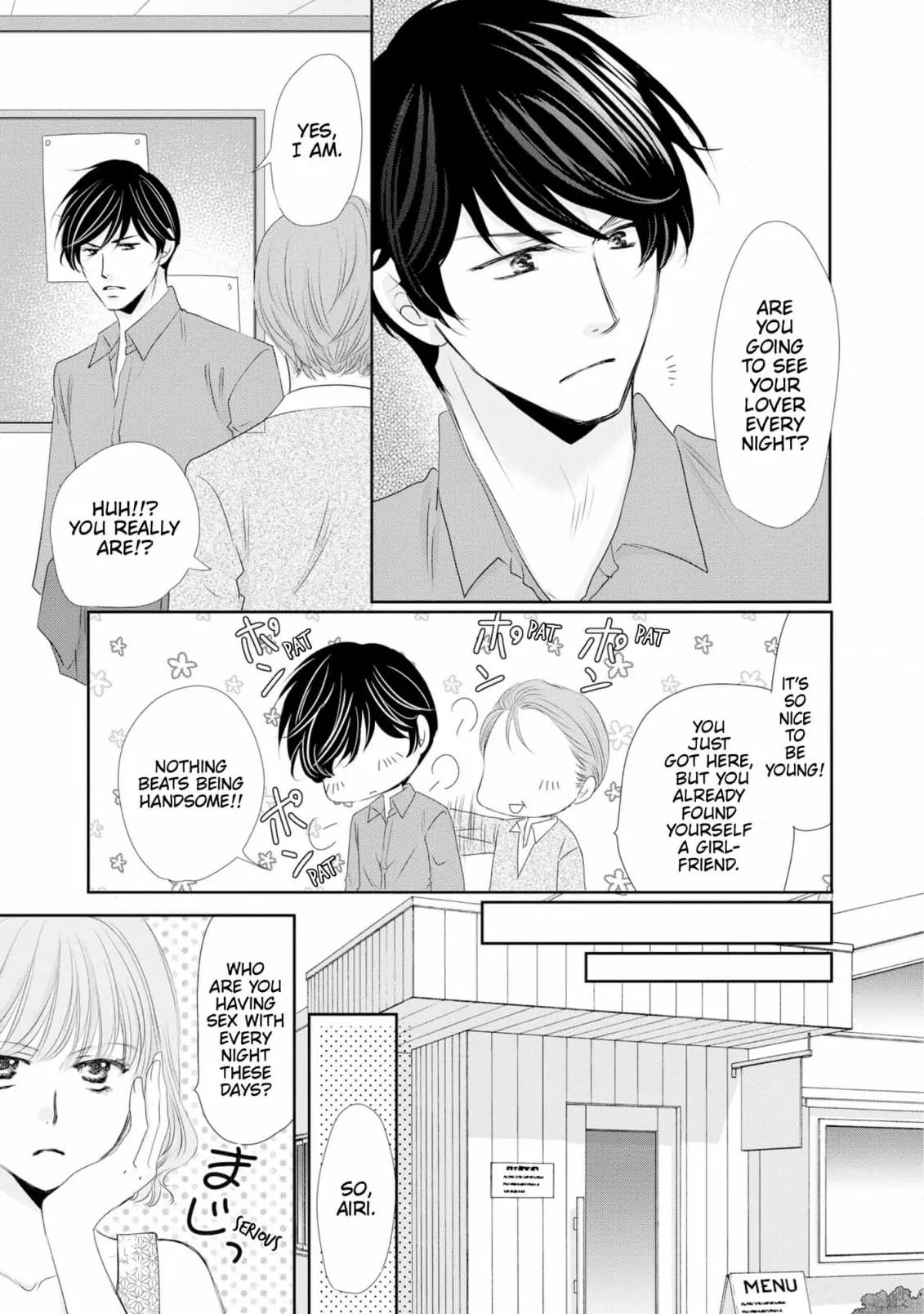 My Younger Boss Has a Huge Utamaro - I’ll Take Him Big as He Is!! Chapter 3 - page 11