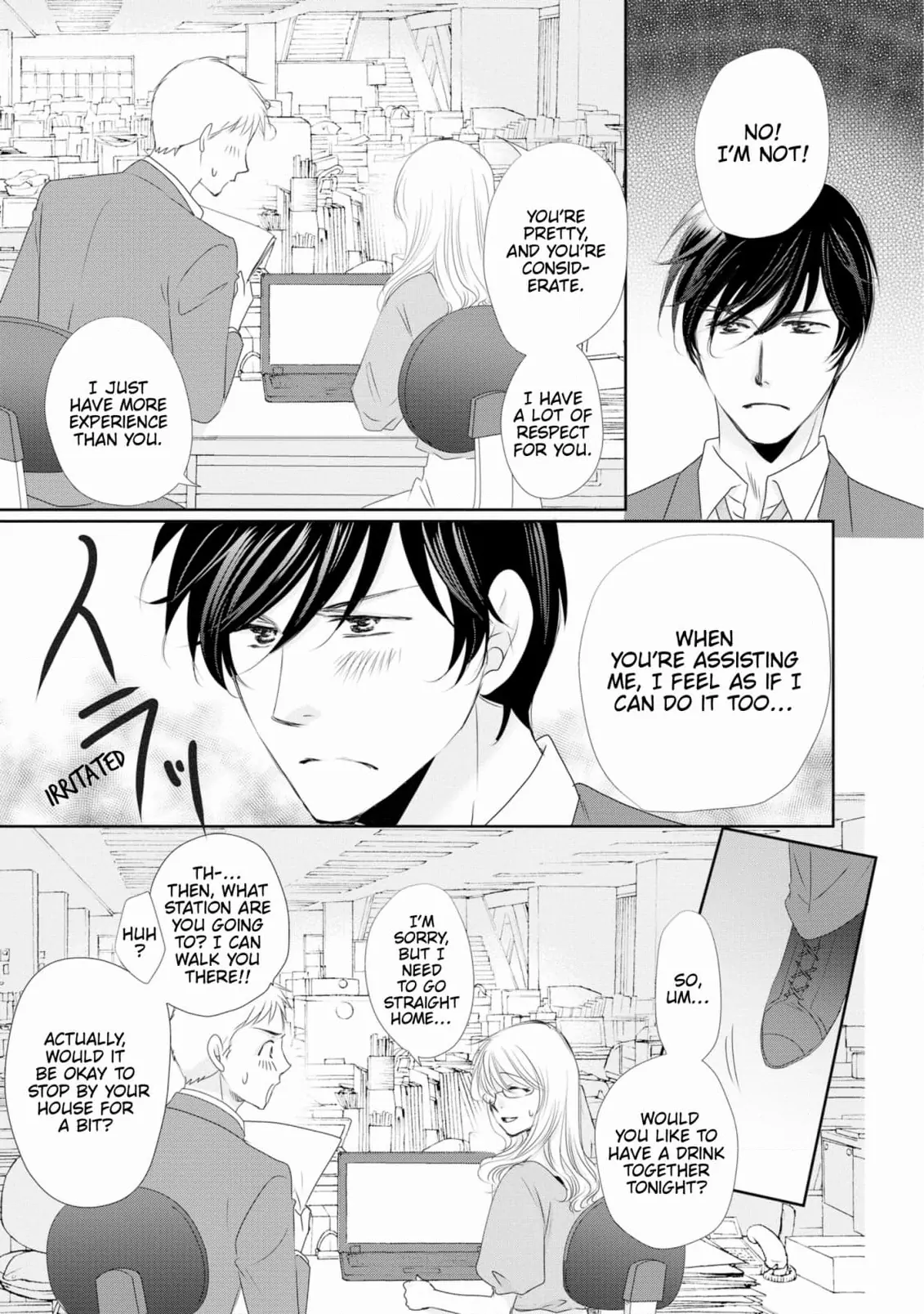 My Younger Boss Has a Huge Utamaro - I’ll Take Him Big as He Is!! Chapter 3 - page 23
