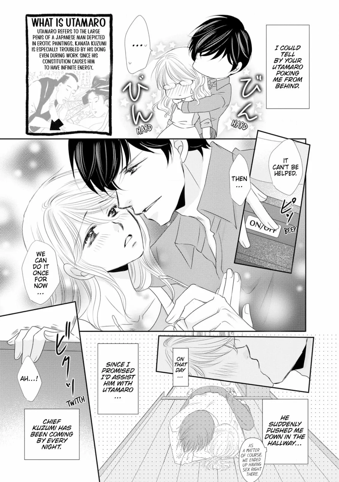 My Younger Boss Has a Huge Utamaro - I’ll Take Him Big as He Is!! Chapter 3 - page 3