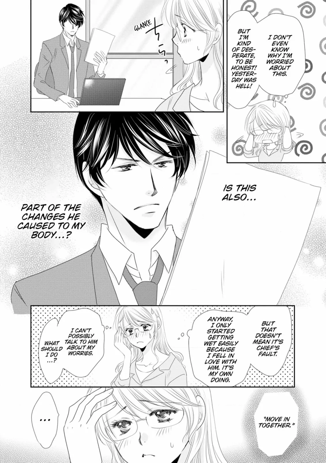 My Younger Boss Has a Huge Utamaro - I’ll Take Him Big as He Is!! Chapter 7 - page 16