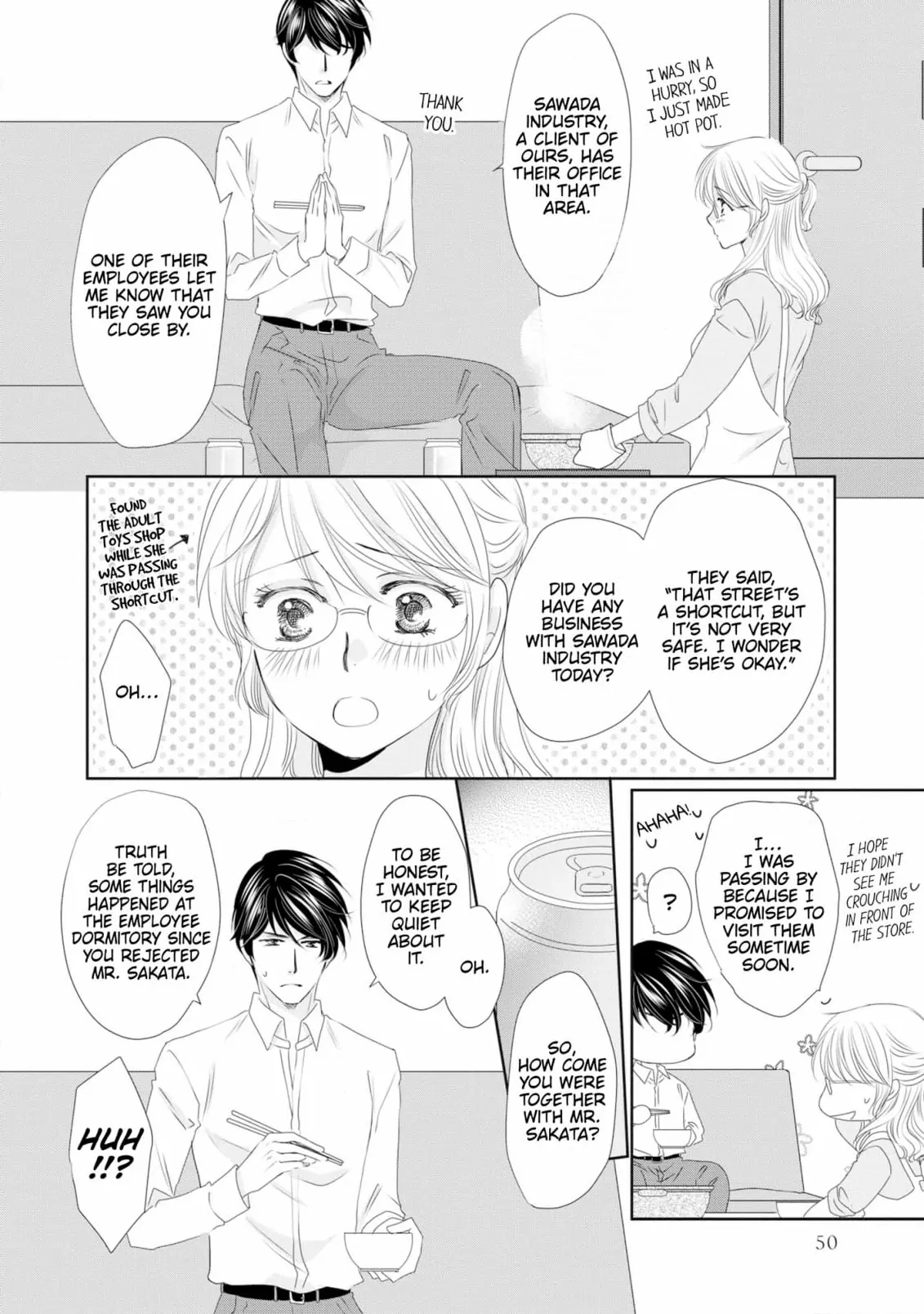 My Younger Boss Has a Huge Utamaro - I’ll Take Him Big as He Is!! Chapter 7 - page 22