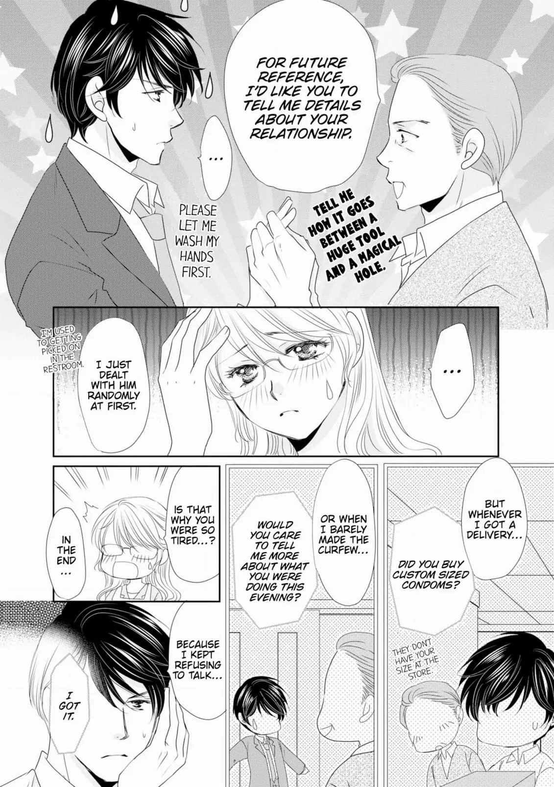 My Younger Boss Has a Huge Utamaro - I’ll Take Him Big as He Is!! Chapter 7 - page 24