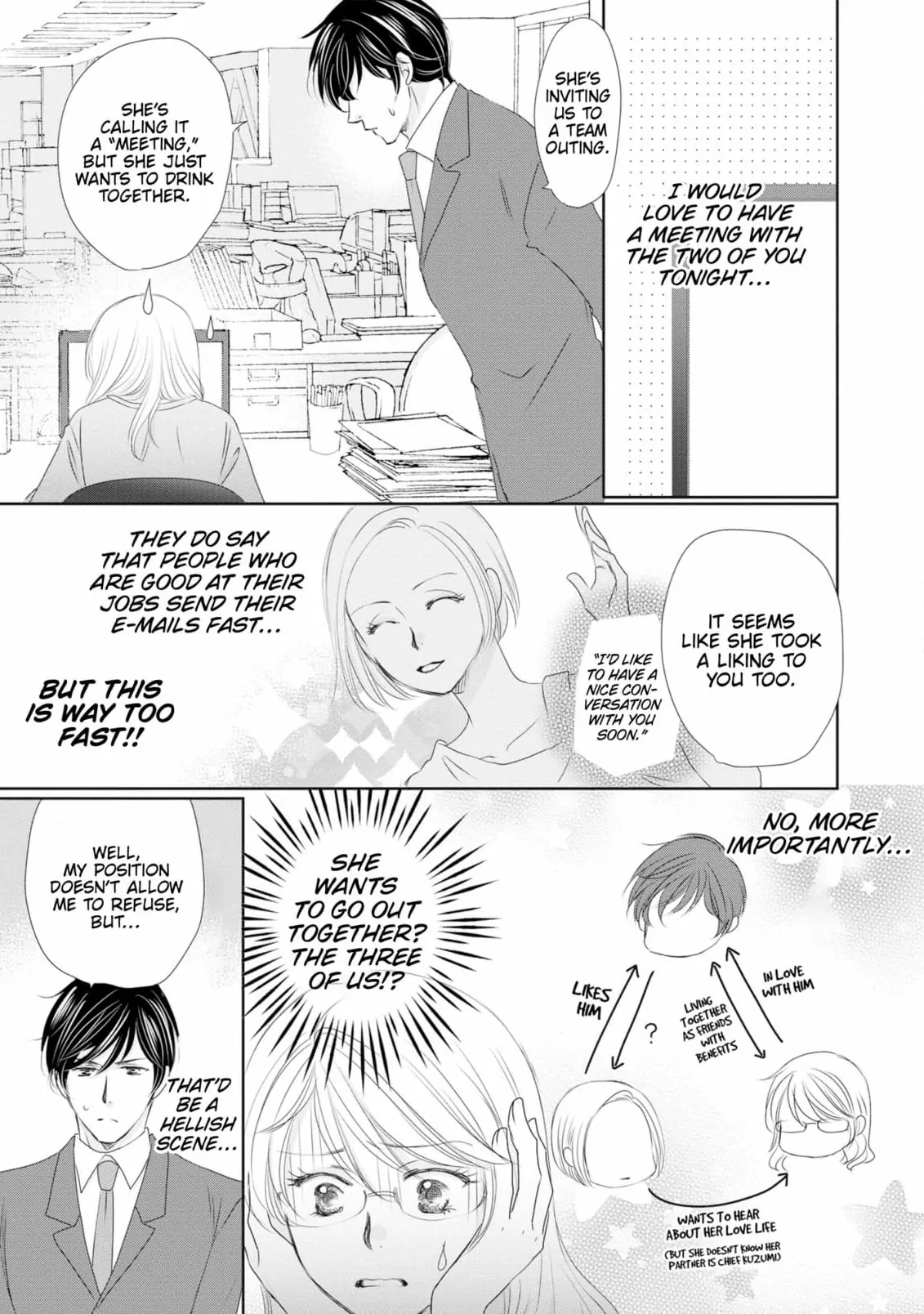 My Younger Boss Has a Huge Utamaro - I’ll Take Him Big as He Is!! Chapter 9 - page 25