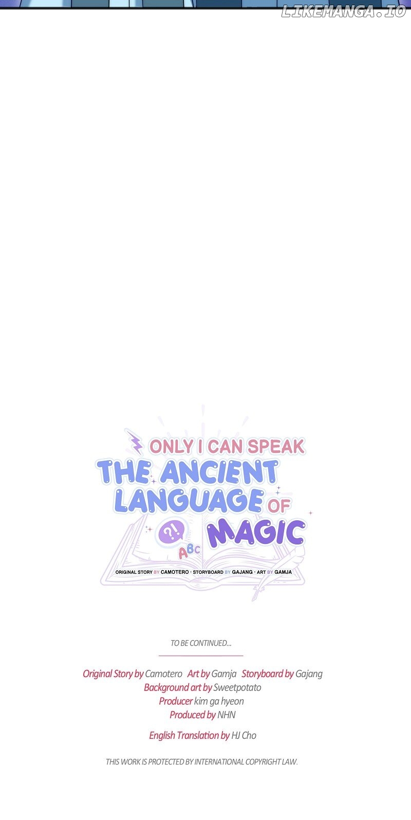 Only I Can Speak the Ancient Language of Magic Chapter 71 - page 69