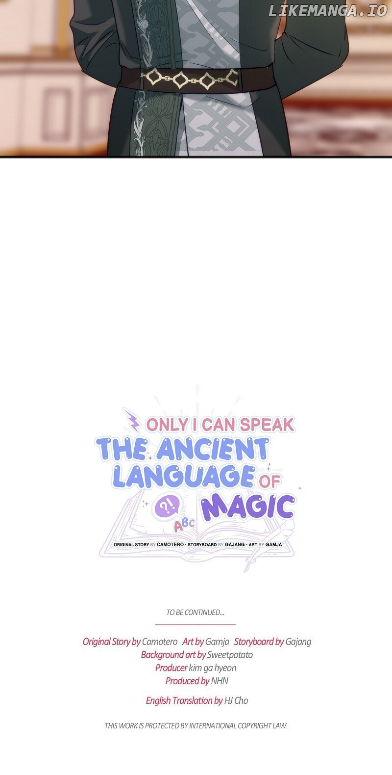 Only I Can Speak the Ancient Language of Magic Chapter 72 - page 70