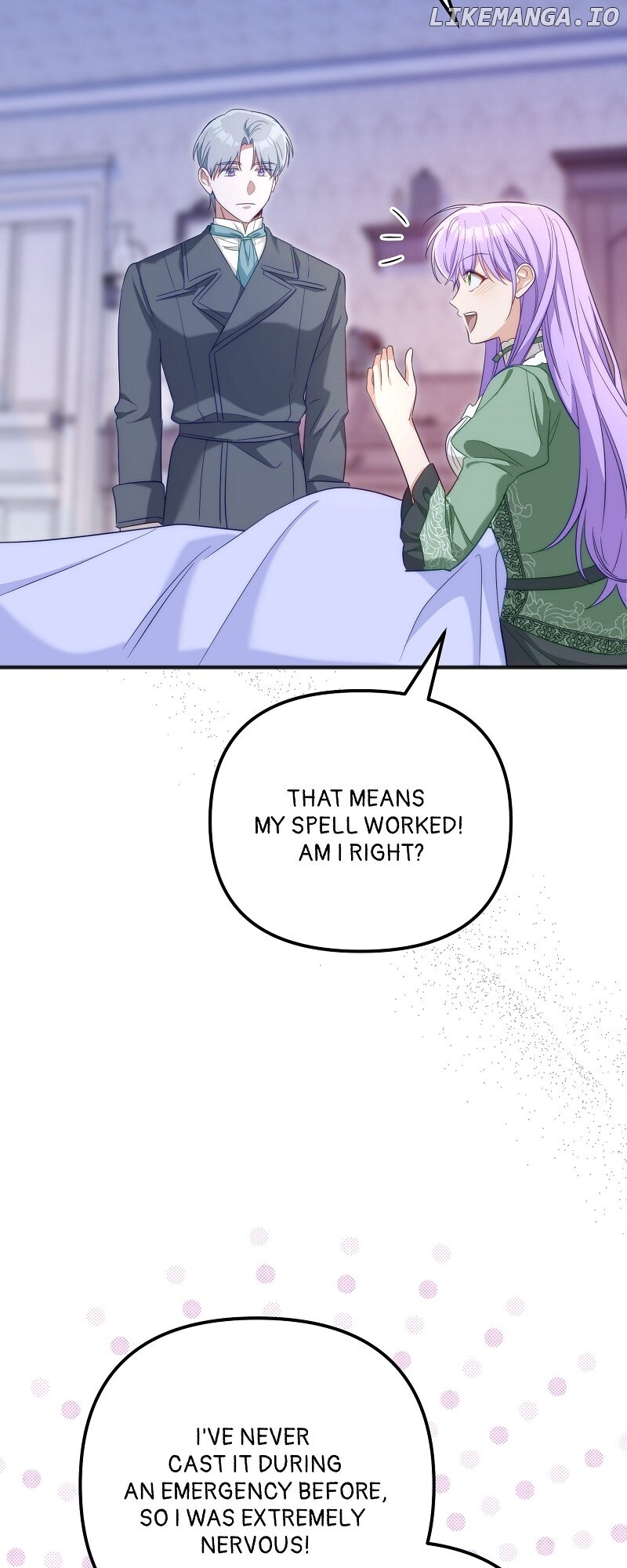 Only I Can Speak the Ancient Language of Magic Chapter 74 - page 9