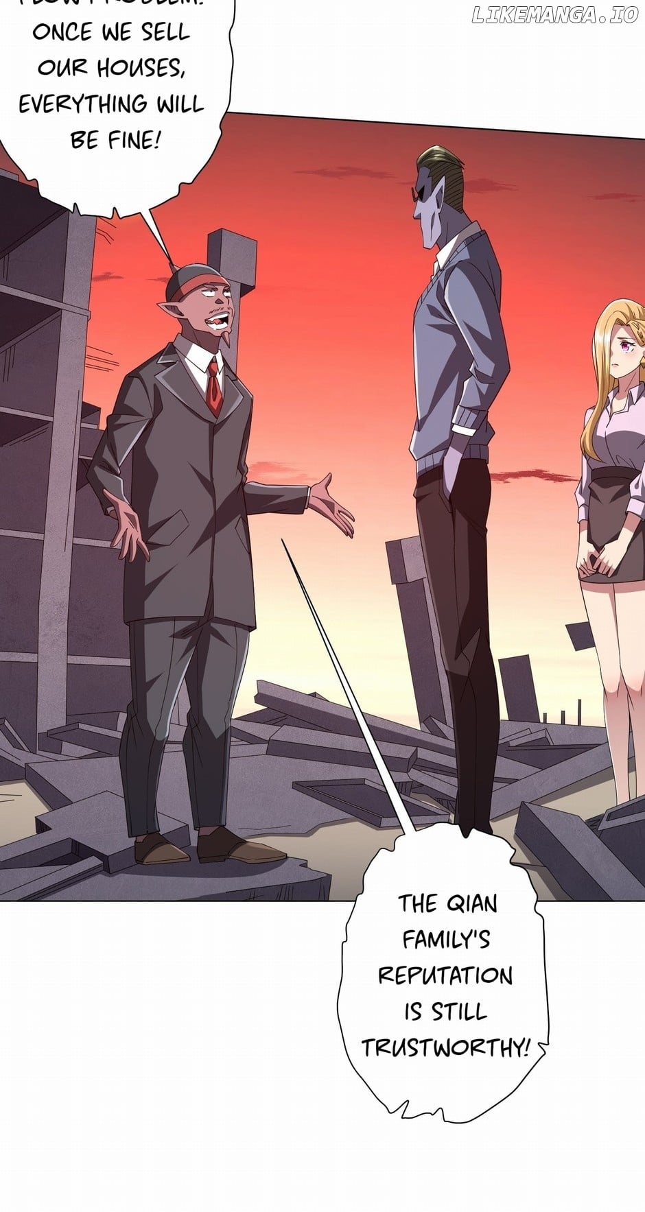With My Netherworld Trillions, Game On! Chapter 98 - page 17