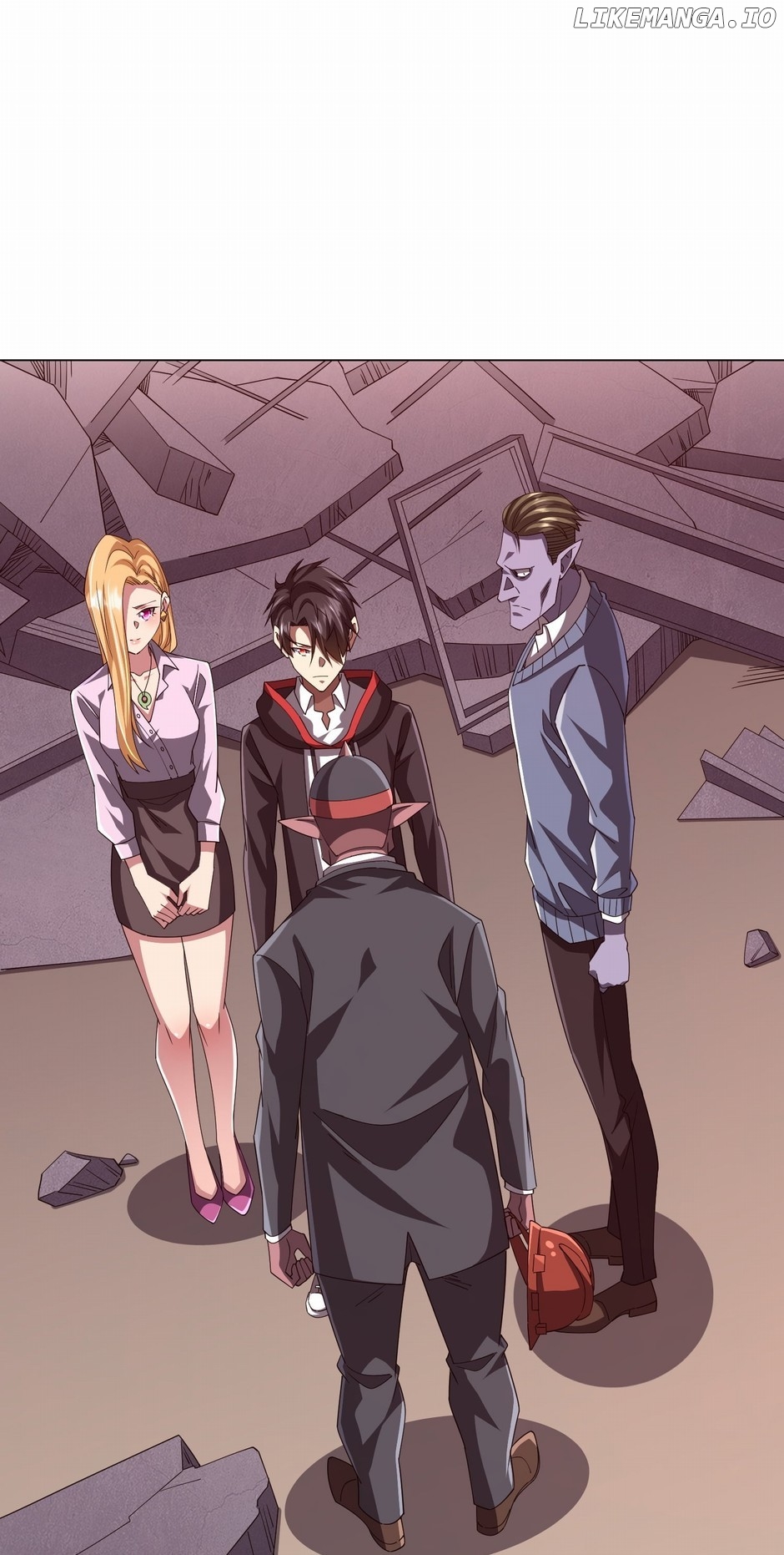 With My Netherworld Trillions, Game On! Chapter 98 - page 2