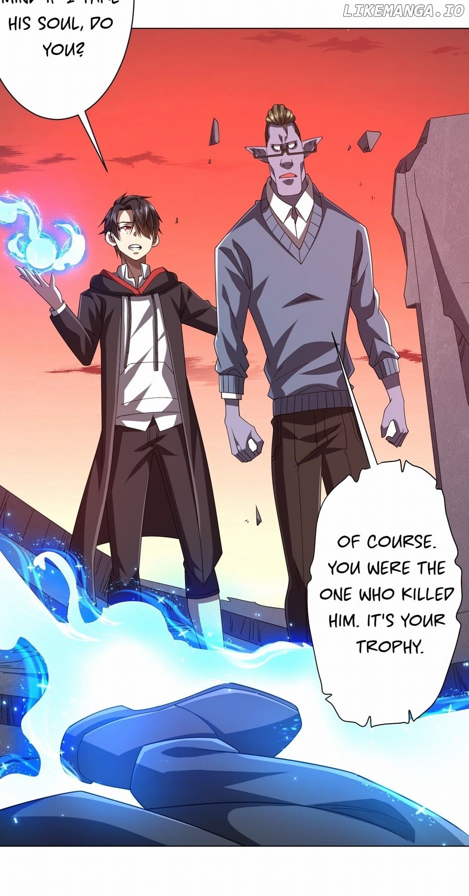 With My Netherworld Trillions, Game On! Chapter 98 - page 57