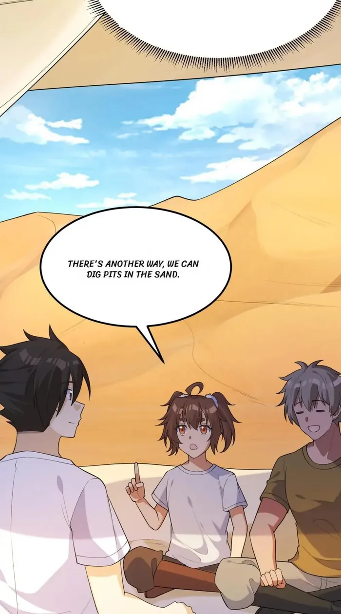Survive on a deserted island with beautiful girls Chapter 315 - page 32