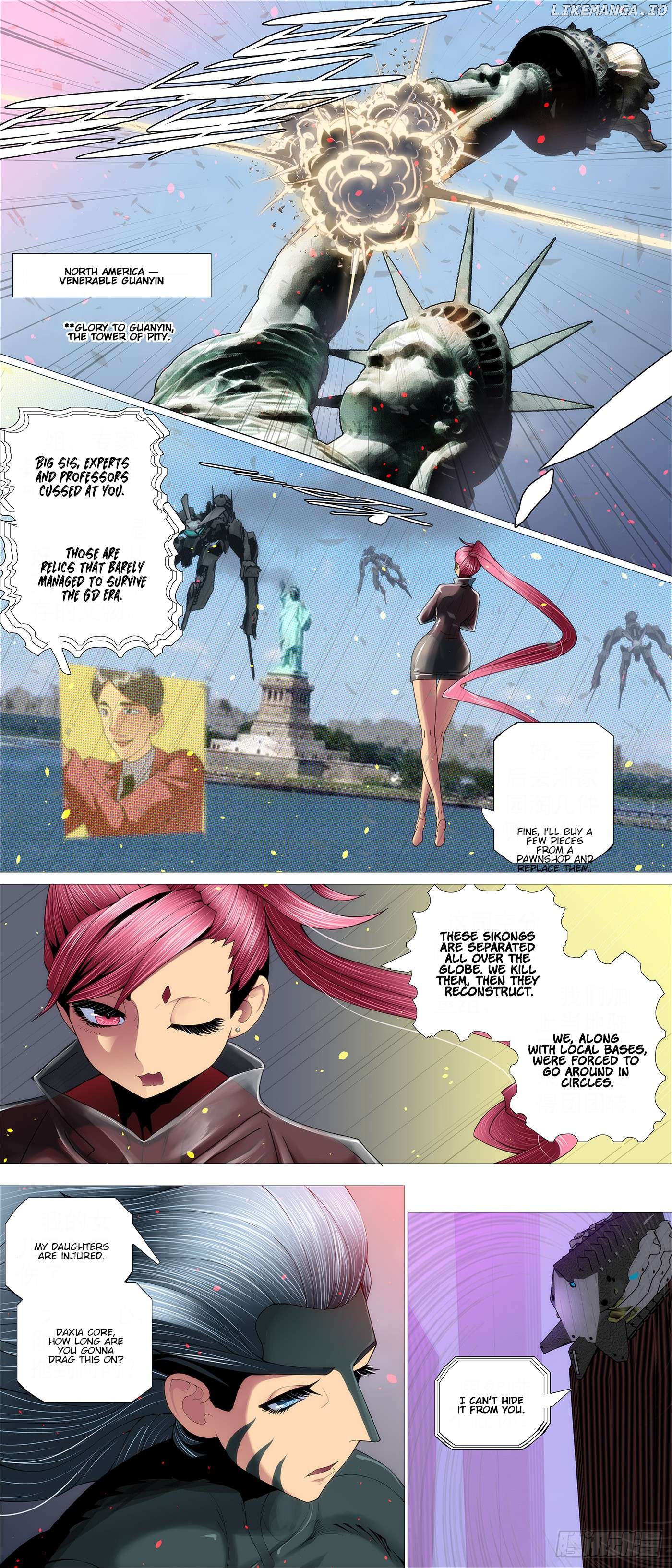 Iron Ladies Chapter 612 - page 8