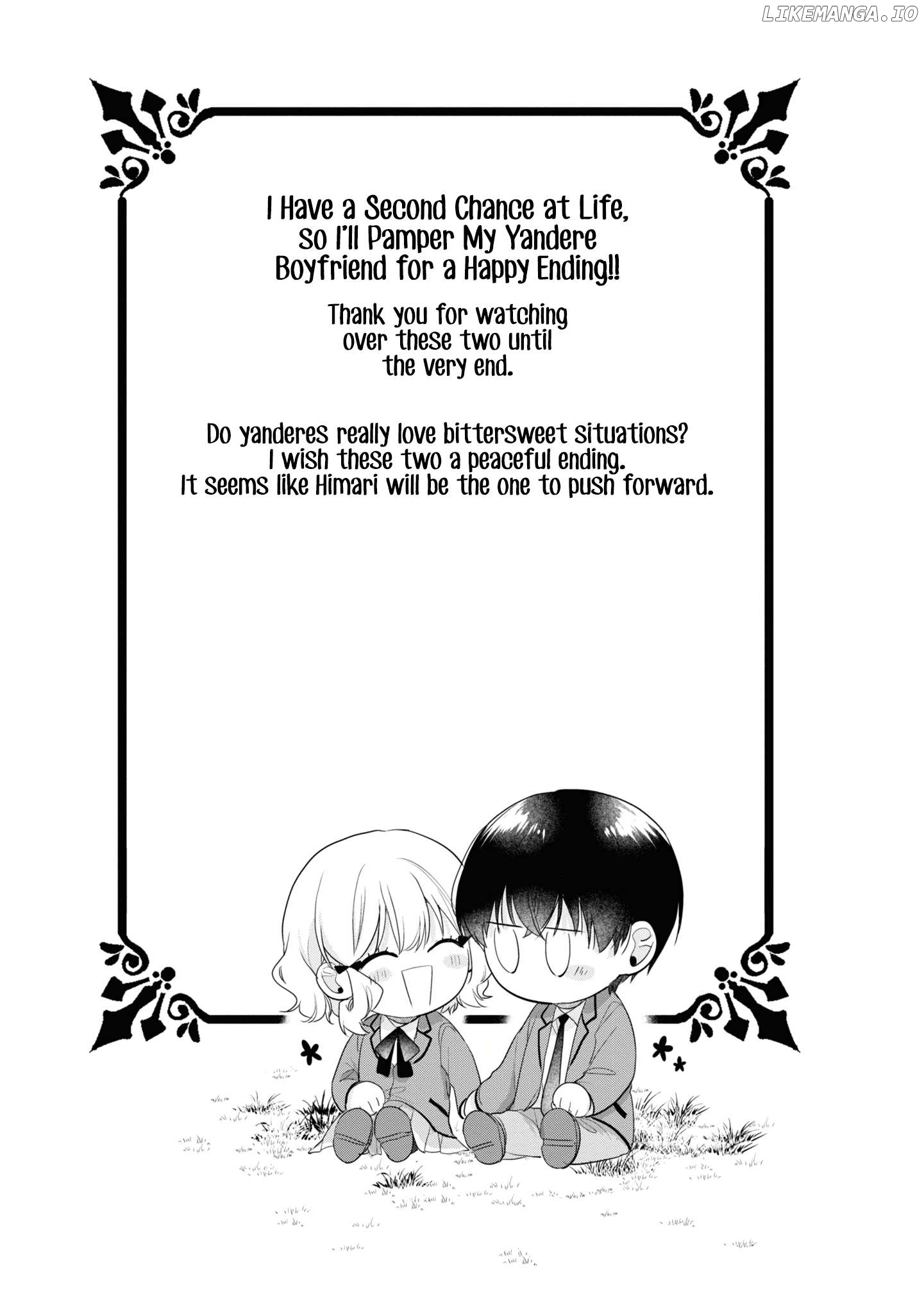 I Have a Second Chance at Life, so I'll Pamper My Yandere Boyfriend for a Happy Ending!! Chapter 10.5 - page 1