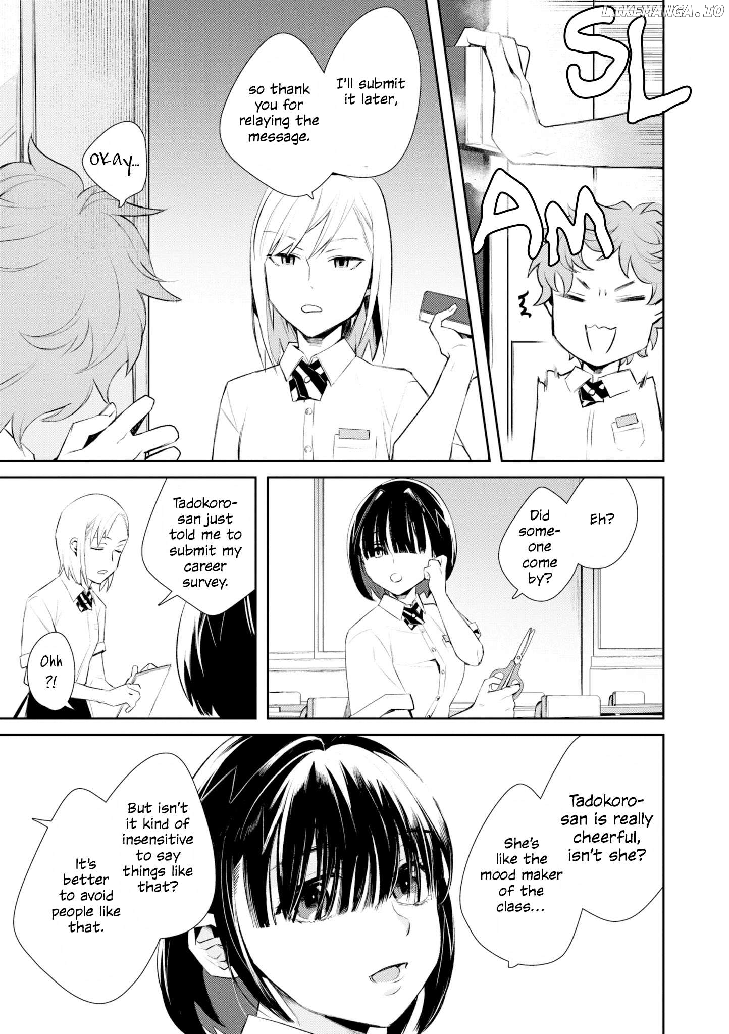Tonari No Seki Ga Suki Na Hito Datta Gakusei Yuri Anthology Chapter 7 - page 9