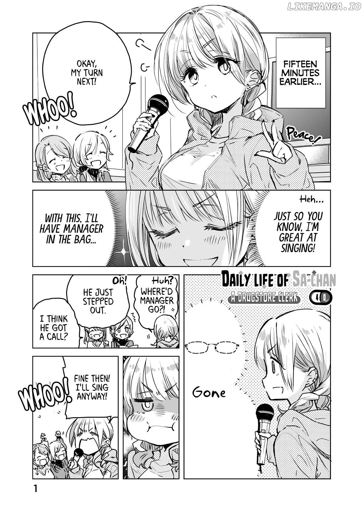 Daily Life Of Sa-Chan, A Drugstore Clerk Chapter 40 - page 1