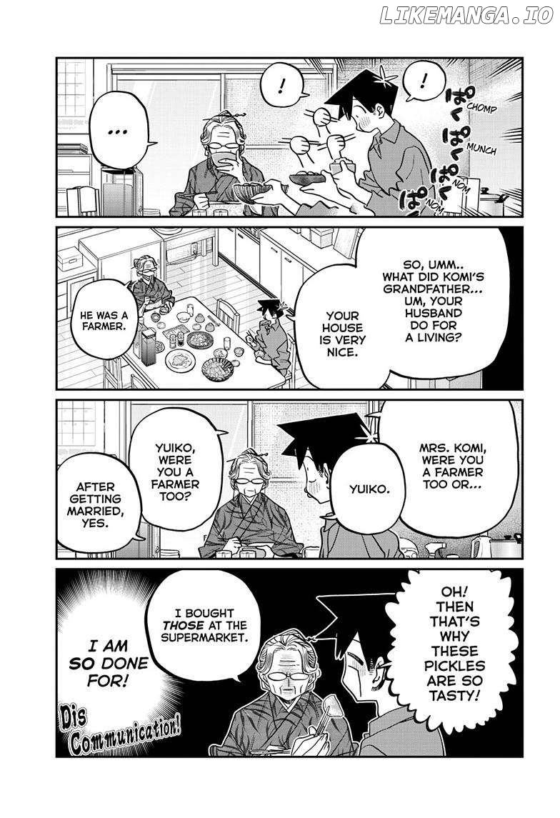 Komi-san wa Komyushou Desu Chapter 476 - page 10