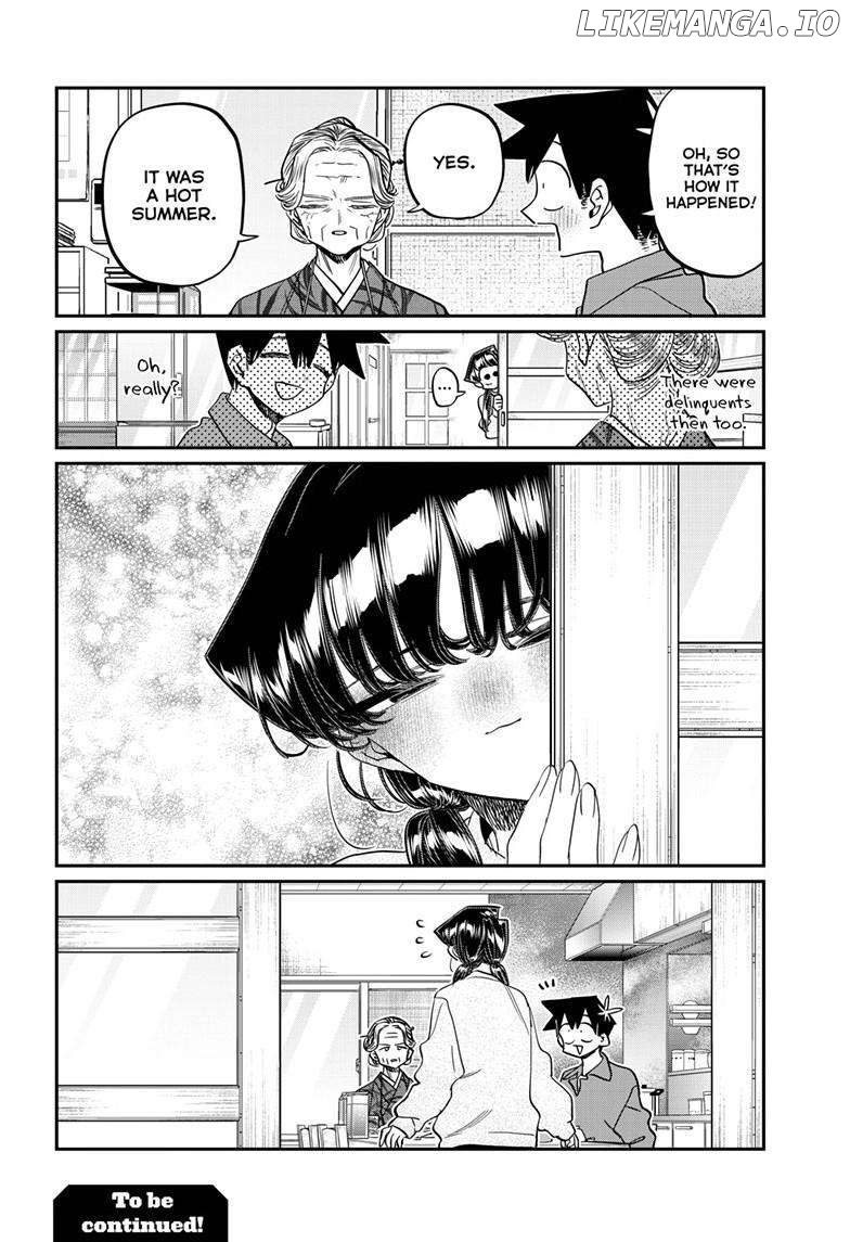 Komi-san wa Komyushou Desu Chapter 476 - page 13