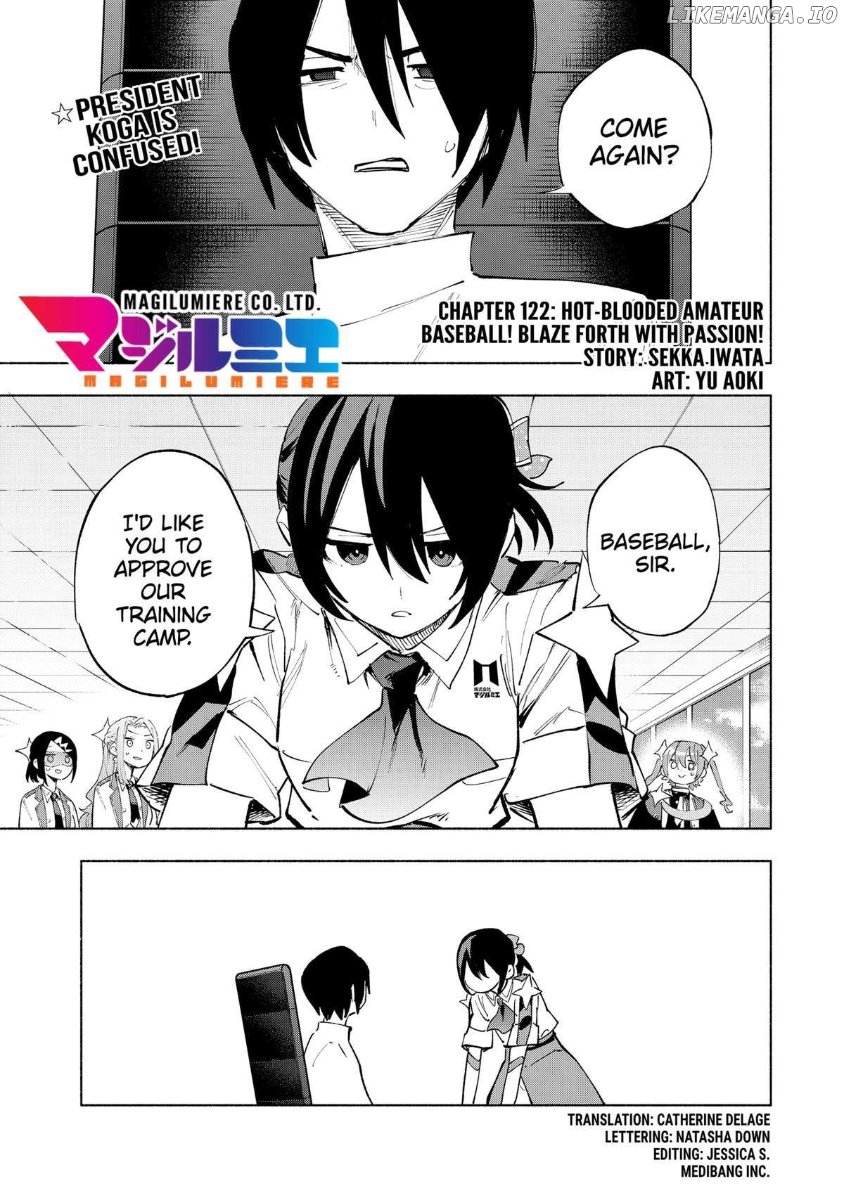 Kabushiki Gaisha Magi Lumiere Chapter 122 - page 1
