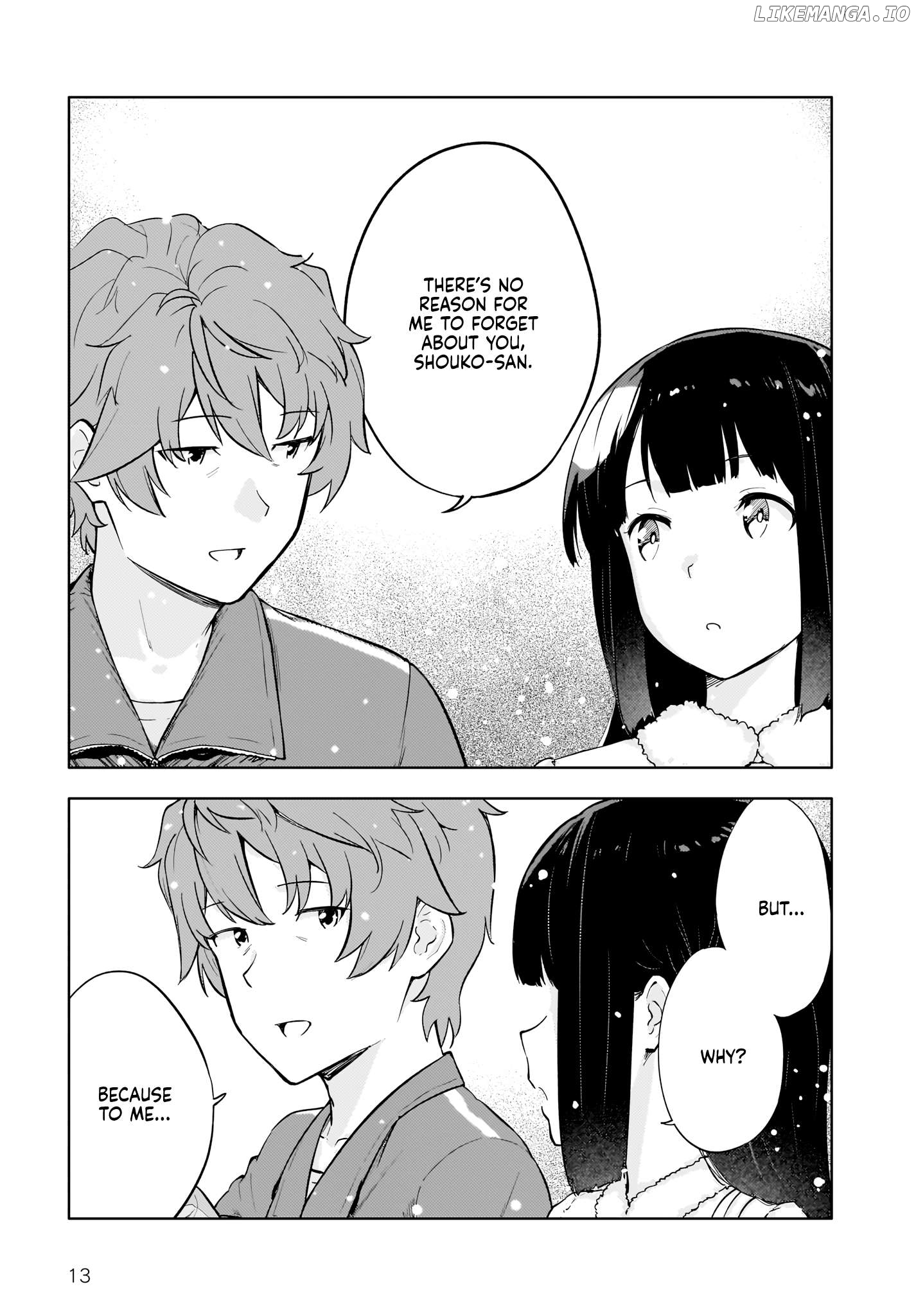 Seishun Buta Yarou Wa Yumemiru Shoujo No Yume Wo Minai Chapter 13 - page 13