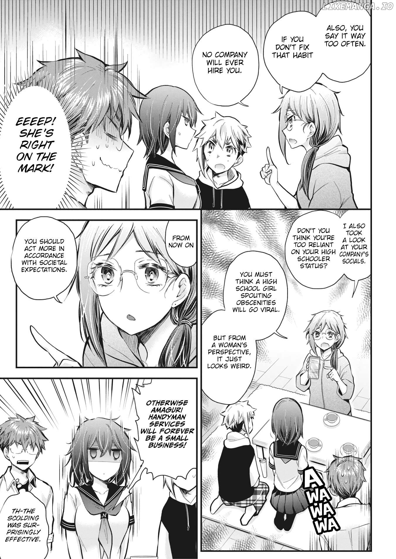 Henjyo - Hen na Jyoshi Kousei Amaguri Senko Chapter 126 - page 12