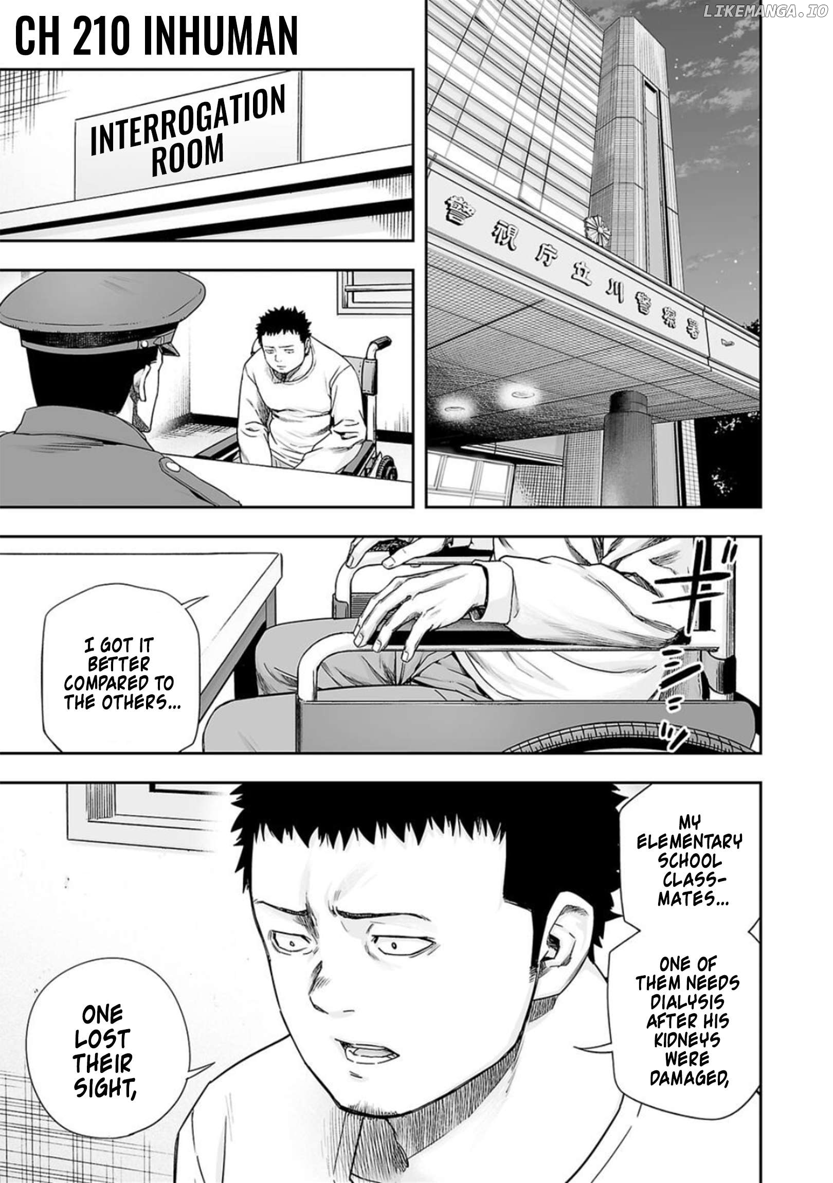 Tsuyoshi - Manga Chapter 210 - page 1