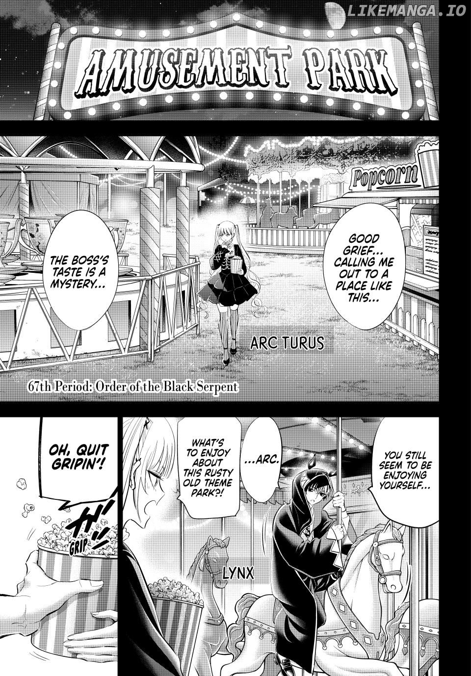The Classroom of a Black Cat and a Witch Chapter 67 - page 1