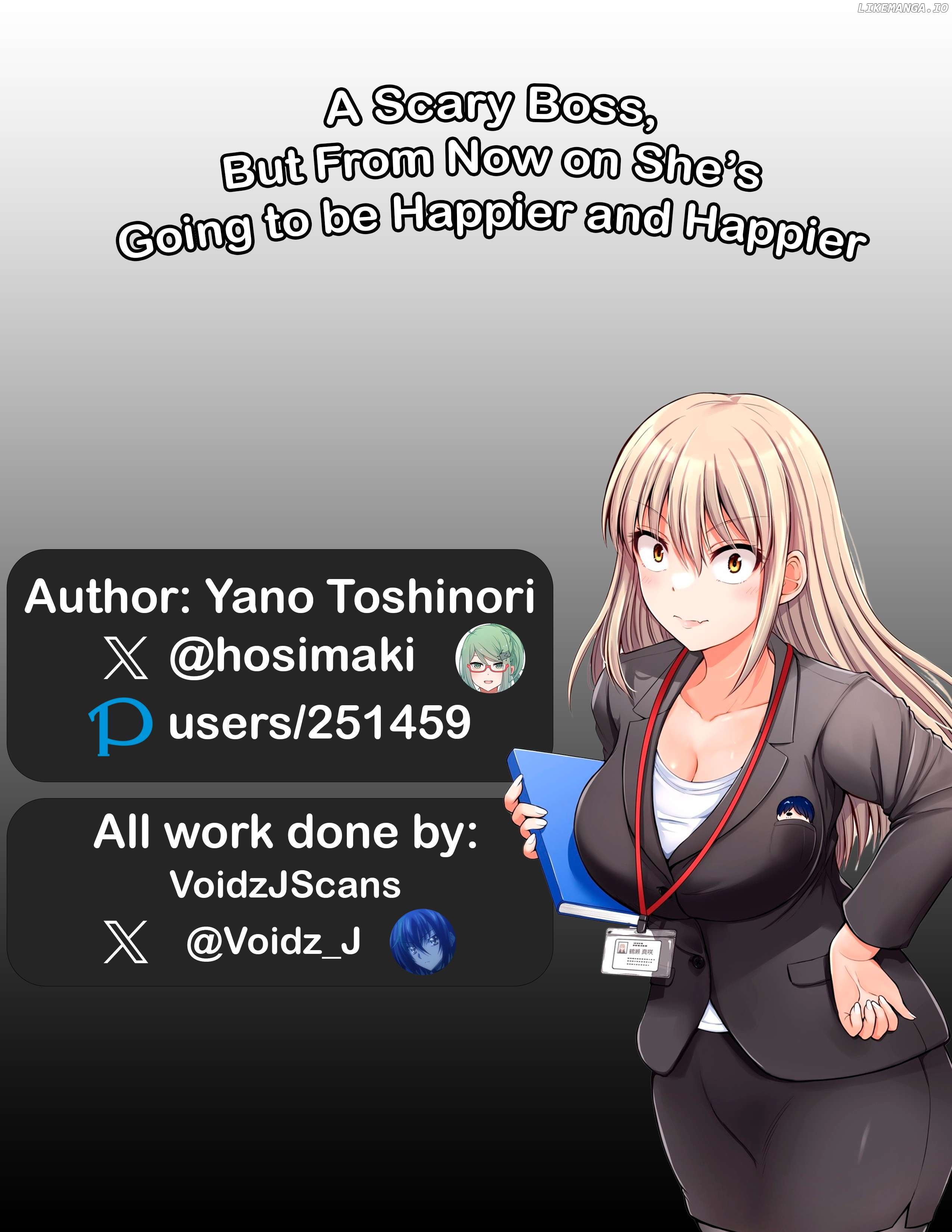 Kore Kara Dandan Shiawase Ni Natte Iku Kowai Onna Joushi Chapter 77 - page 1