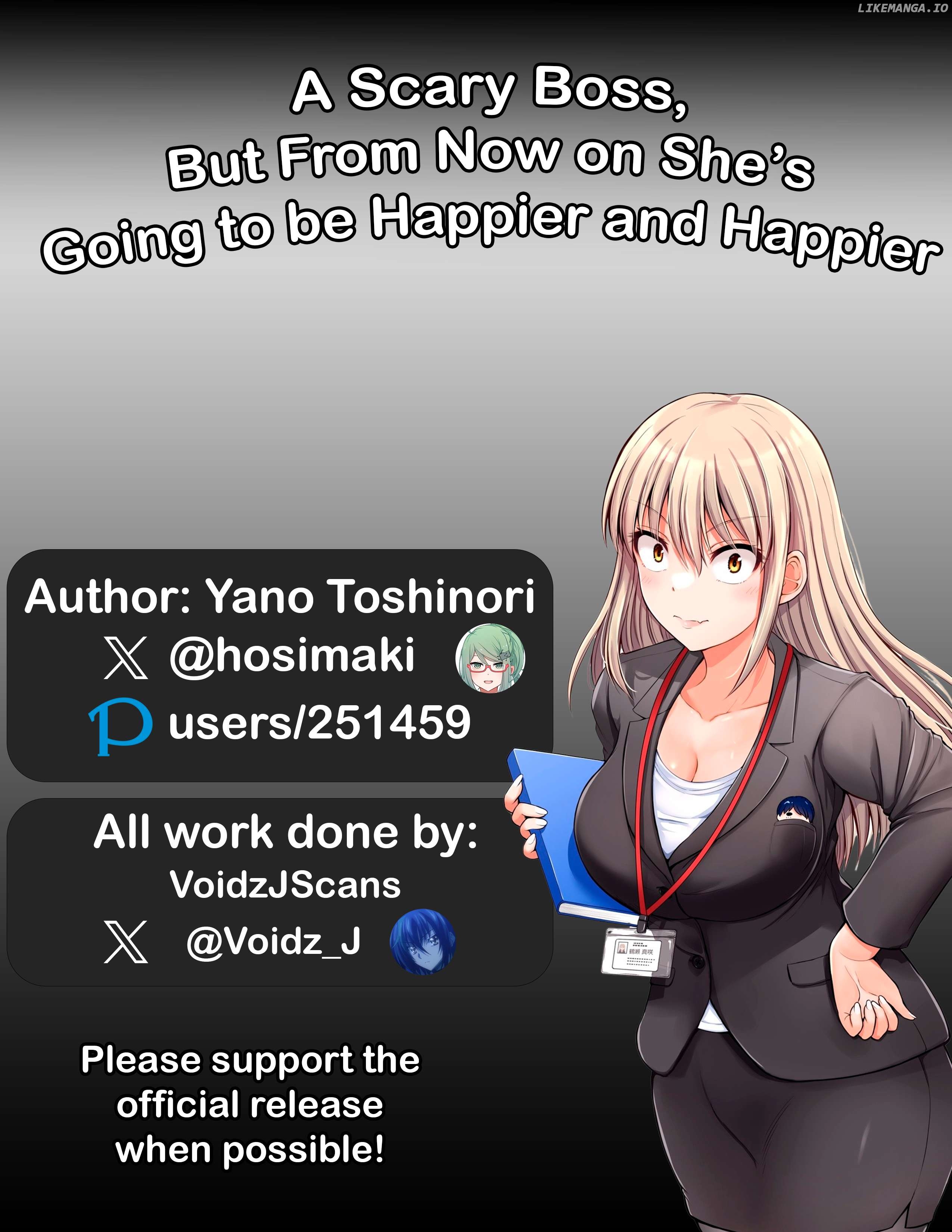 Kore Kara Dandan Shiawase Ni Natte Iku Kowai Onna Joushi Chapter 79 - page 1