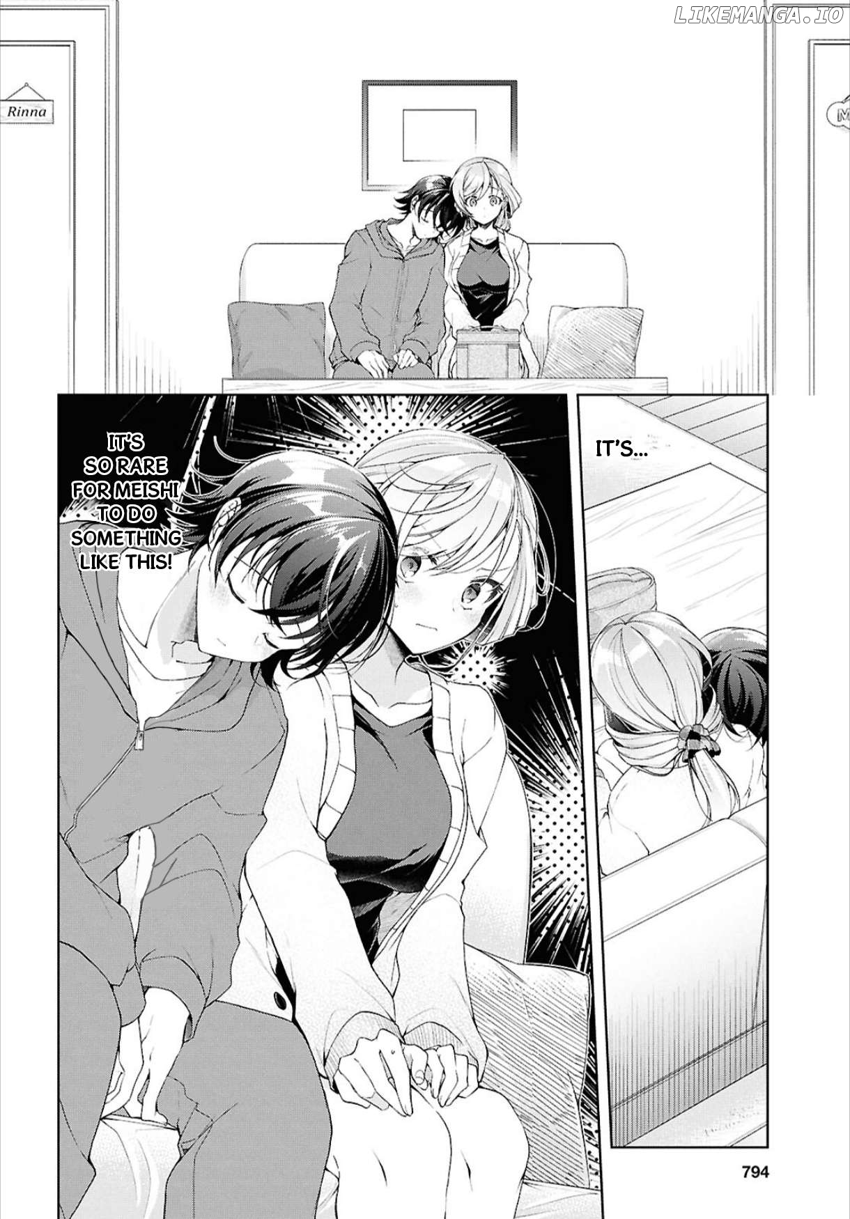 Isshiki-san wa Koi wo shiritai Chapter 38.2 - page 5