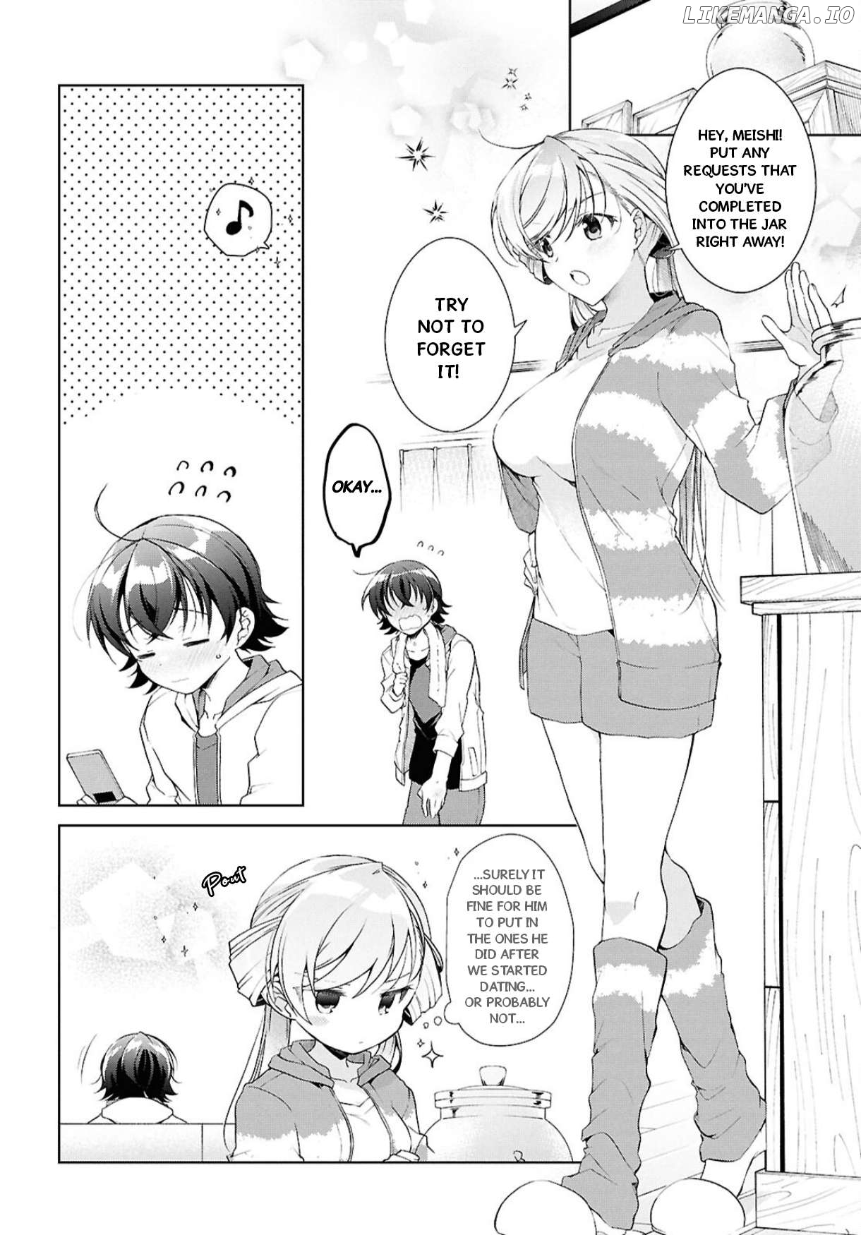 Isshiki-san wa Koi wo shiritai Chapter 38.2 - page 34