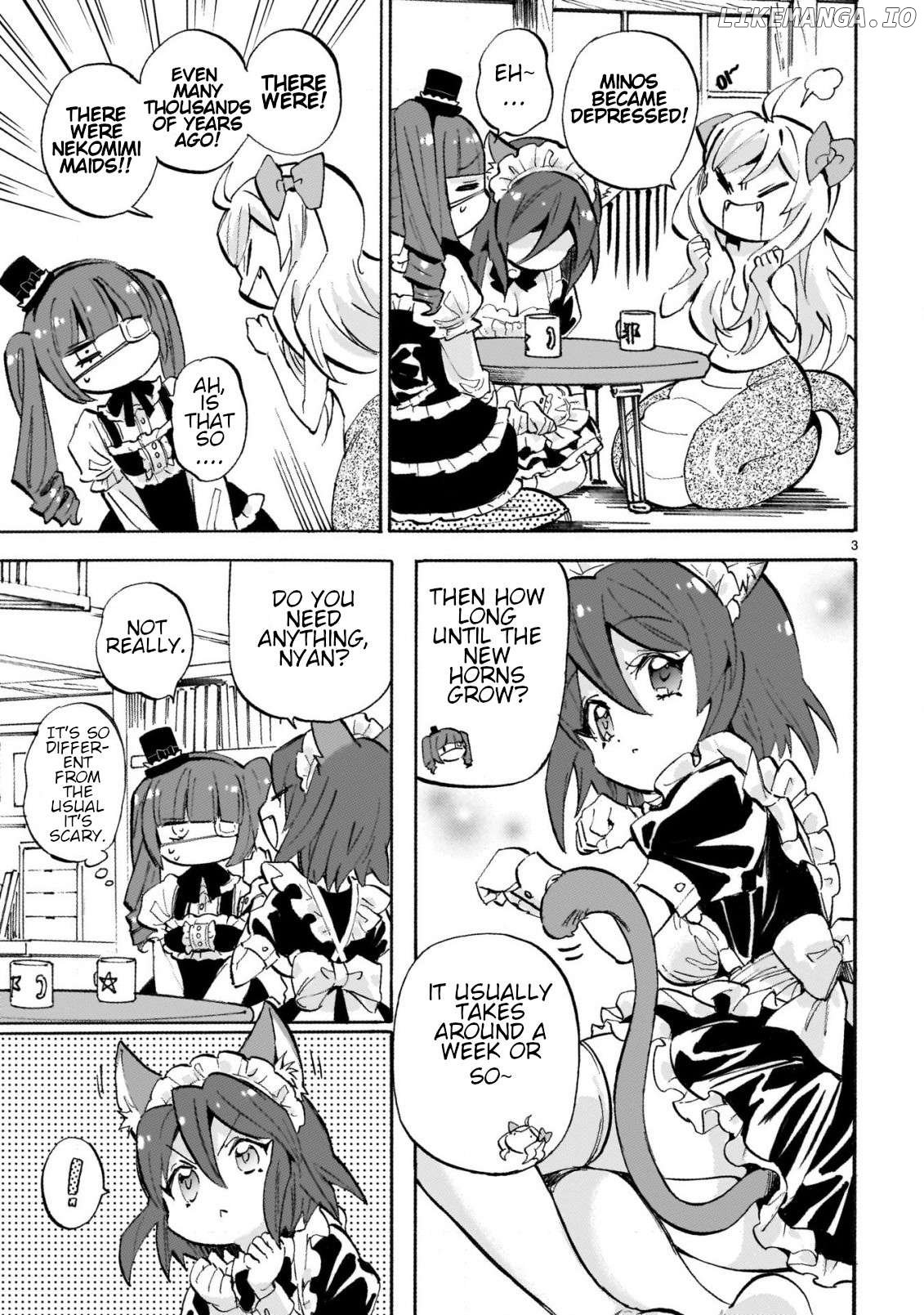 Jashin-chan Dropkick Chapter 262 - page 3