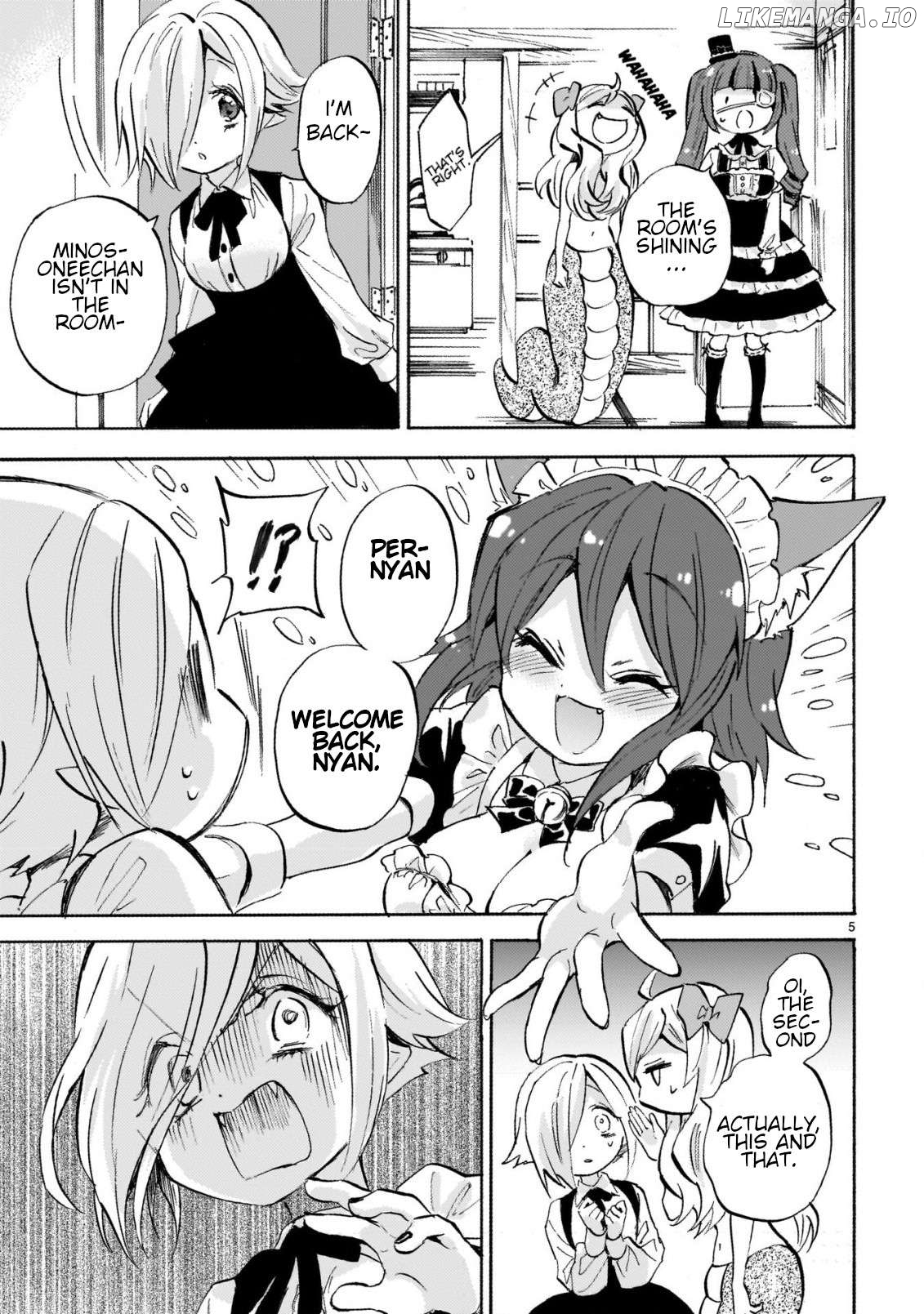 Jashin-chan Dropkick Chapter 262 - page 5